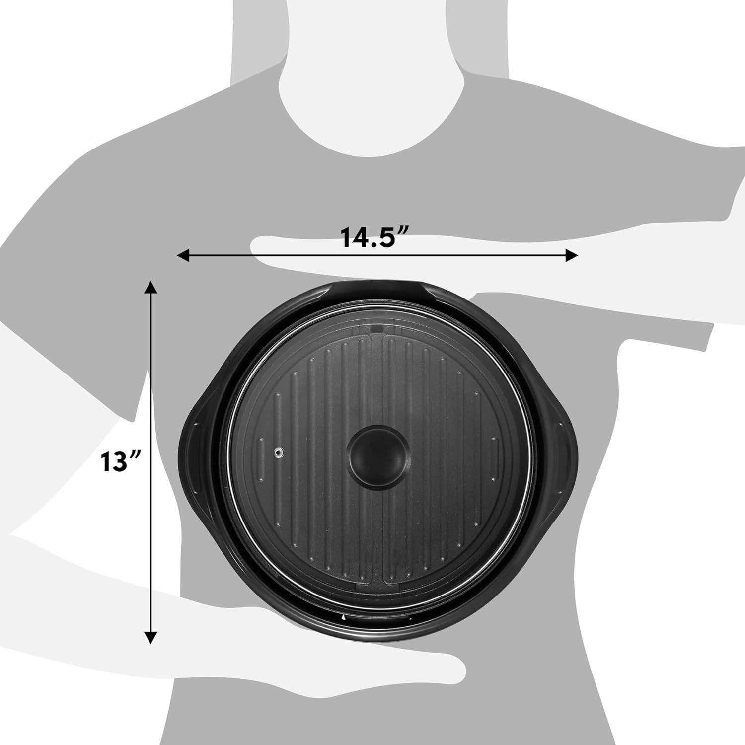 Parrilla Eléctrica Sin Humo Y Olla Caliente Parrilla De Barbacoa Coreana, US NEW