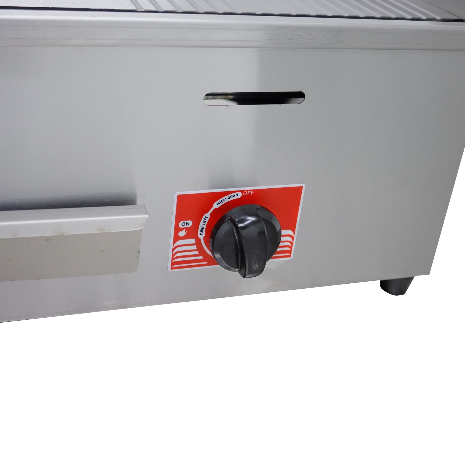 Gas Griddle Flat Top Grill 29*16in Table Bbq Grill Griddle Commercial Home Use