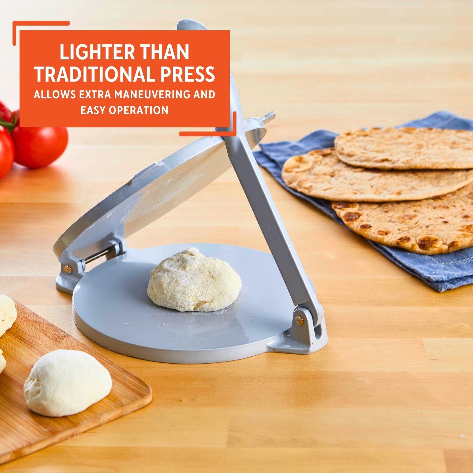8 Inch Aluminum Tortilla Press For Tacos Flatbreads Arepas And More