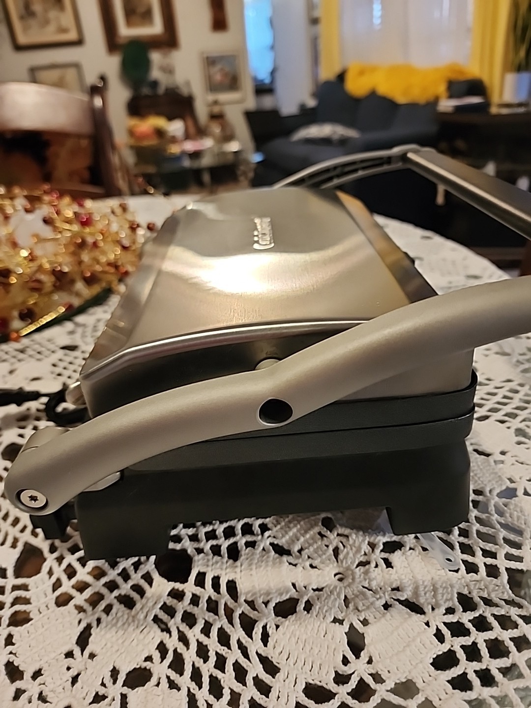 Cuisinart Griddler Grill Panini Sandwich Press Contact Non stick Stainless GR-11