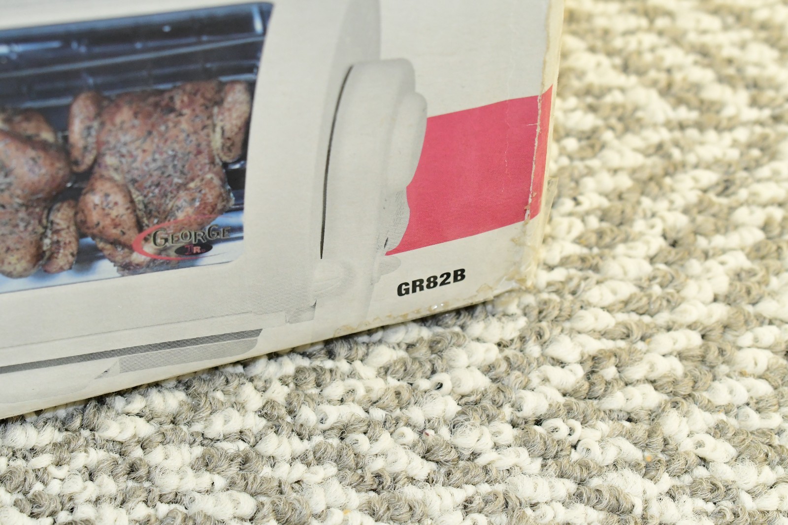 George Foreman Baby Rotisserie Roaster Cooker GR82B – NEW IN BOX