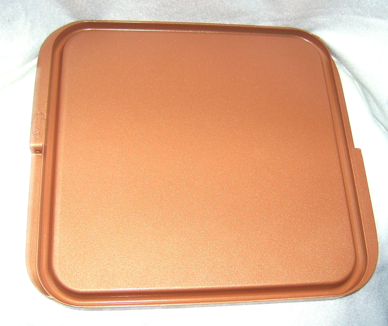 Gotham Steel Reversible Indoor 11 ” Grill and Griddle Pan Titanium Ceramic