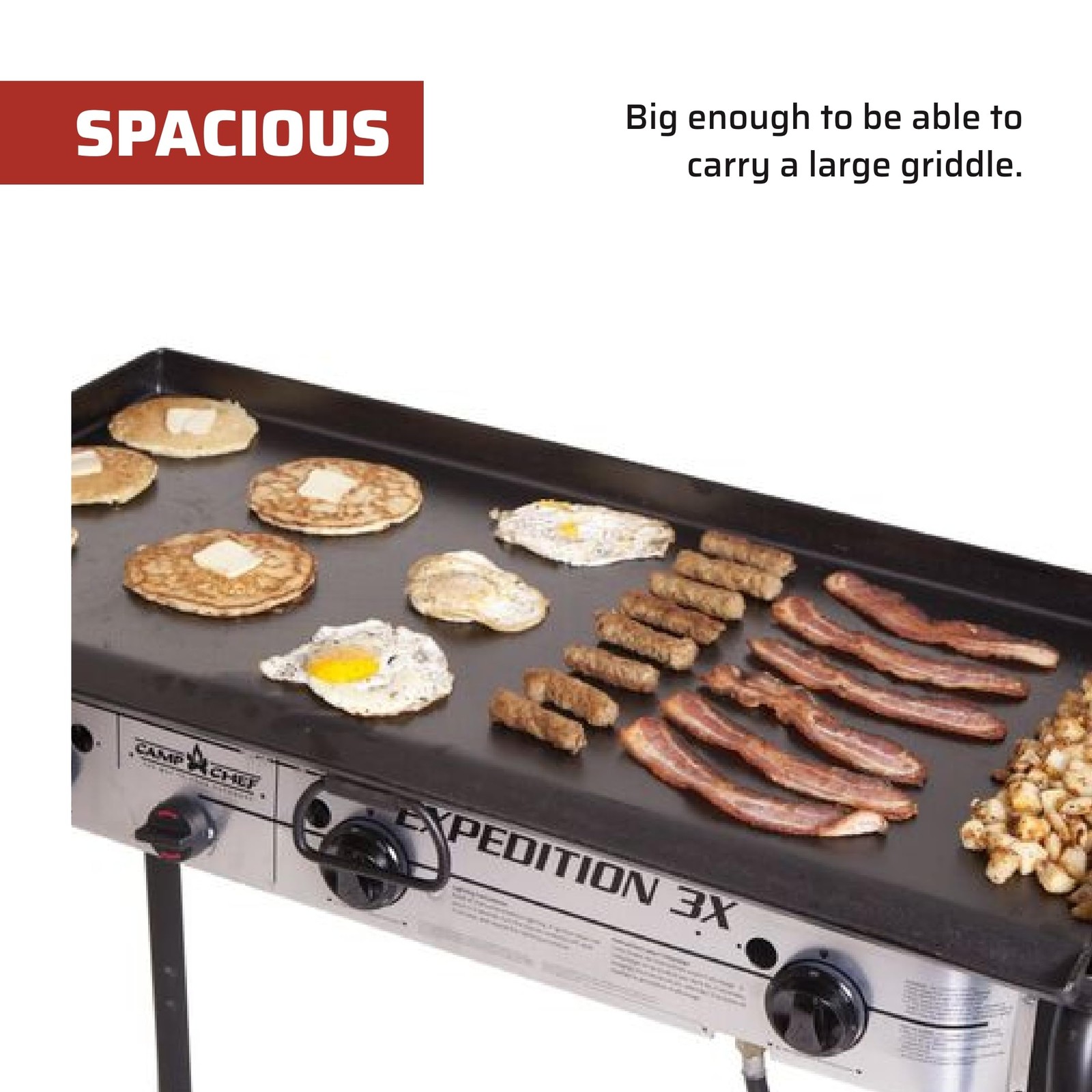 Large Griddle Bag Black