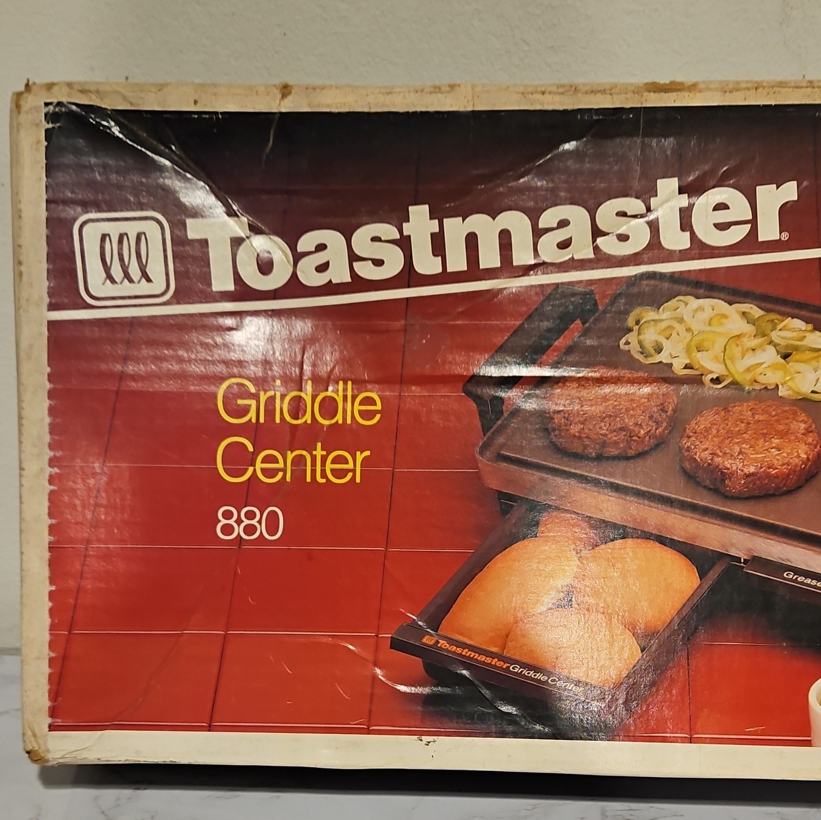 Toastmaster Griddle Center 880 Rectangular Electric Griddle, MPN 880