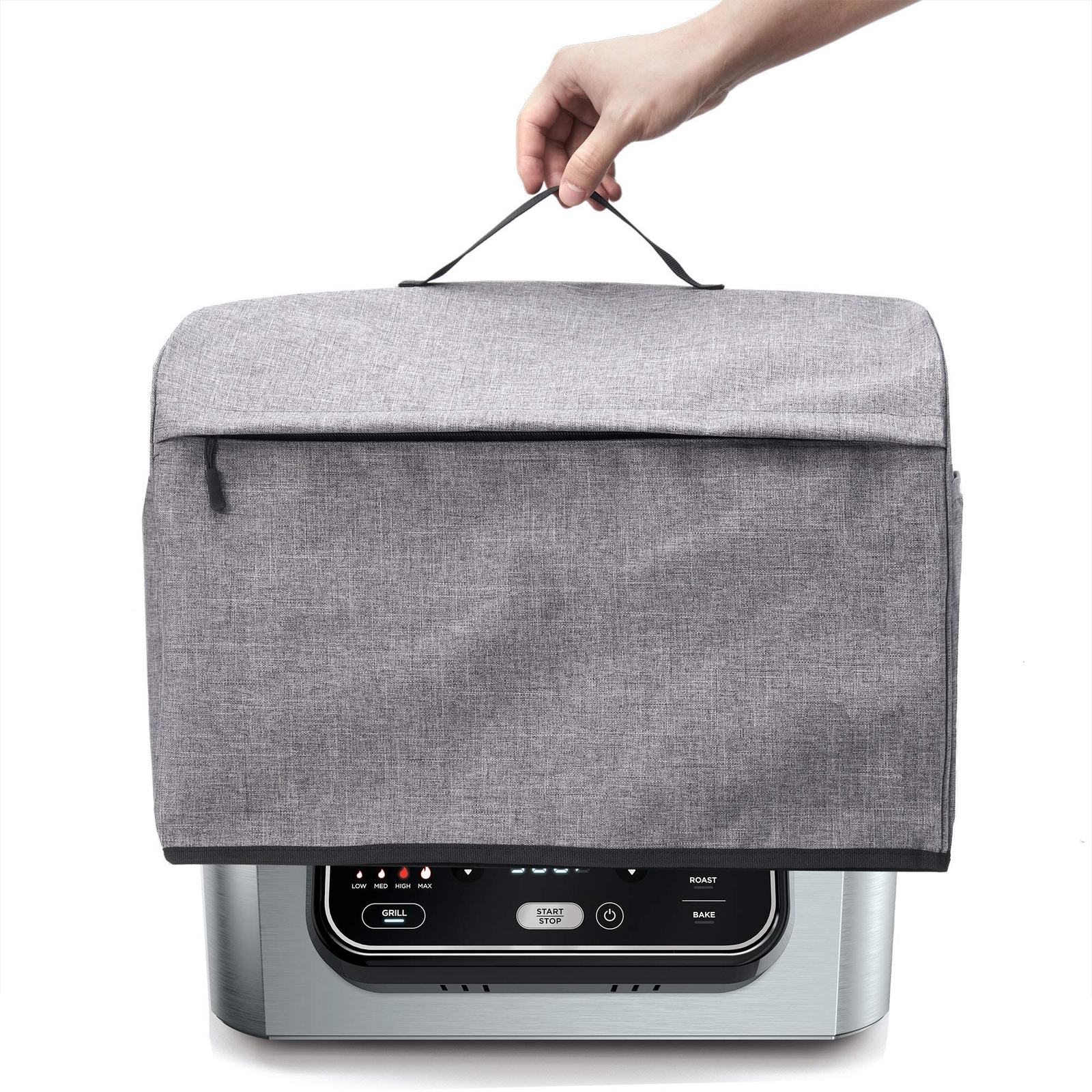 Cover with Pockets 5-in-1 Indoor Grill Cover Only DUSTPROOF Clean PROTECT Grill