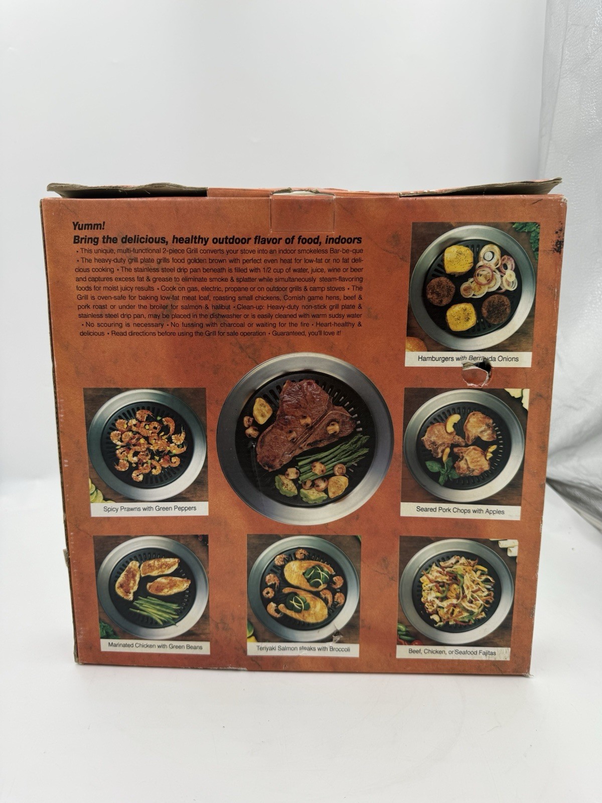 Grill It – Indoor Smokeless Stove Top Grill Professional Model – Used