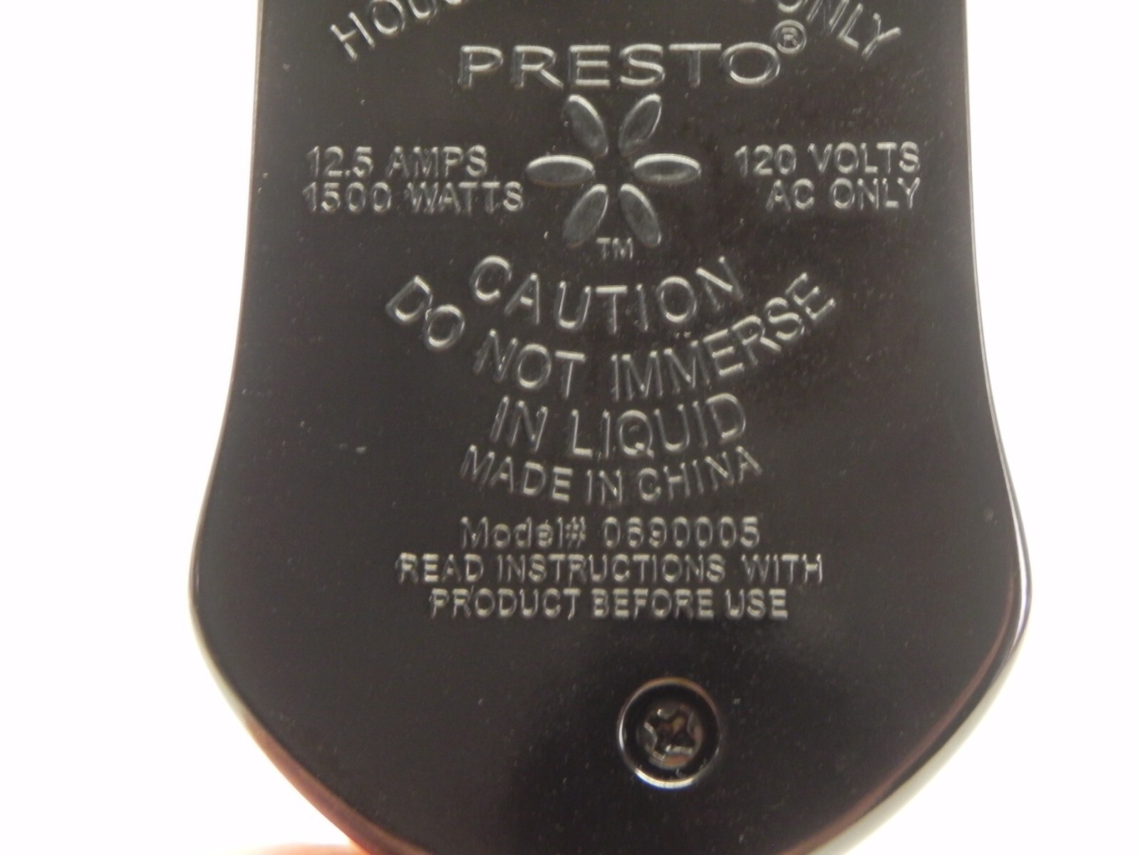 Presto 0690005 Control Master Heat Control For Multiple Units (See Description)