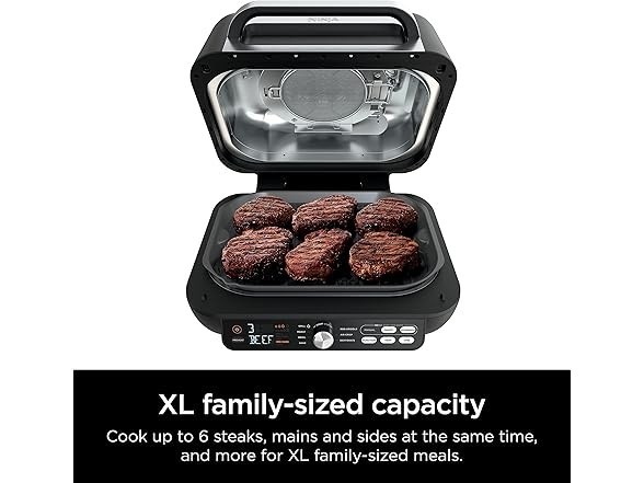 Ninja Air Fryer IG651 Foodi Smart XL Pro 7-in-1 Grill Griddle Air Fryer – NEW