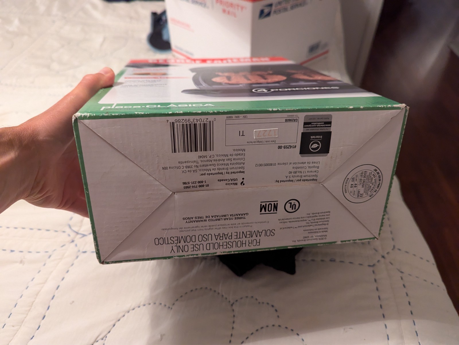 George Foreman 4-Serving Grill and Panini Press GR2060B – New