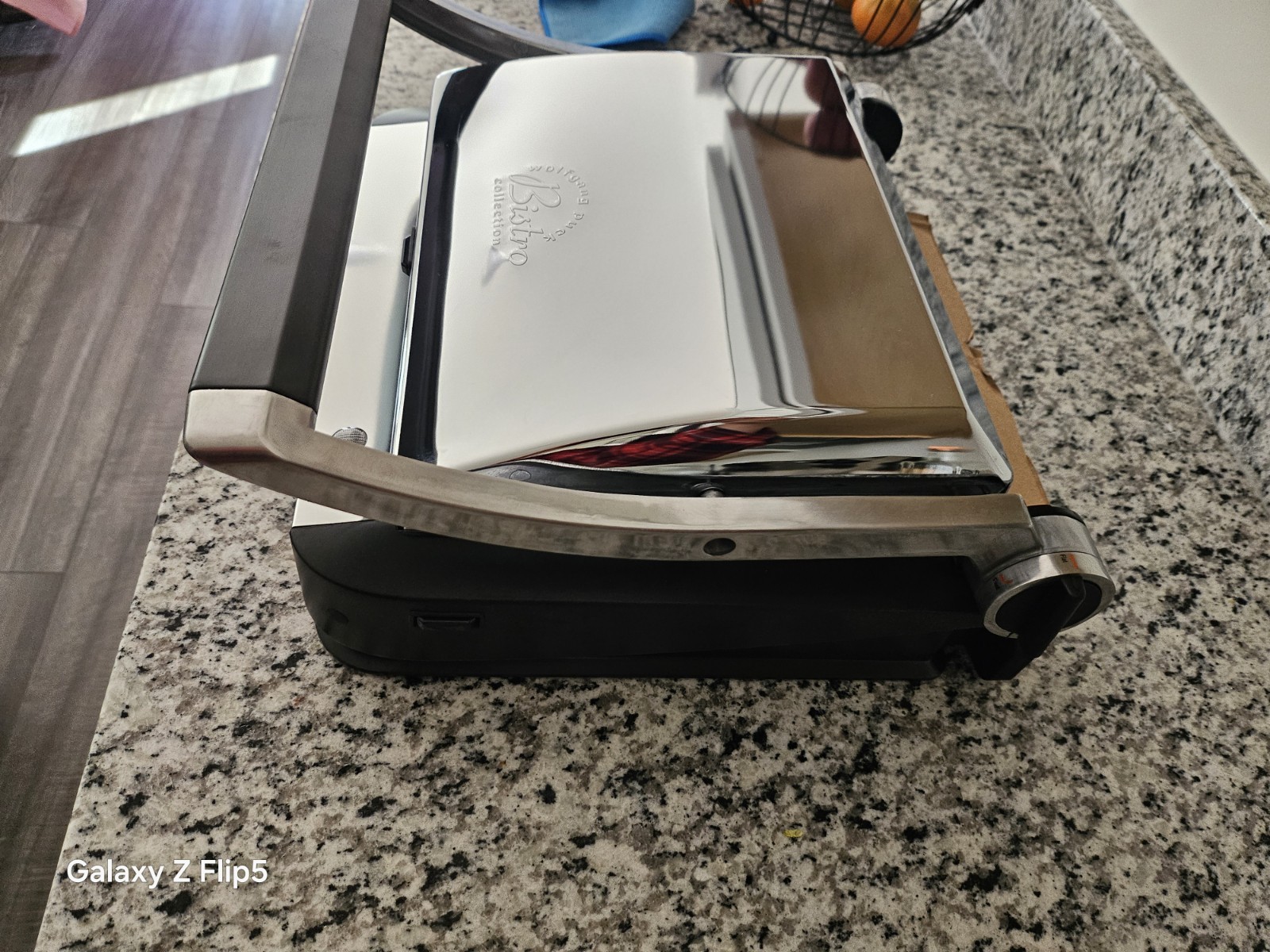 Wolfgang Puck Jumbo Heavy Duty Nonstick Panini Grill.