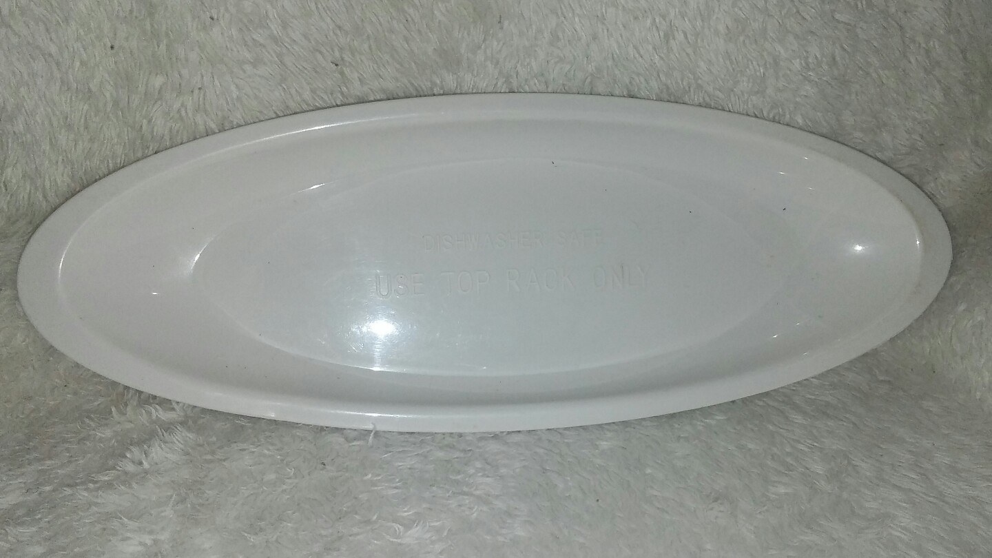 Replacement GEORGE FOREMAN 9 1/4″ White Ivory Drip Tray Grease Catch GRILL TOOL
