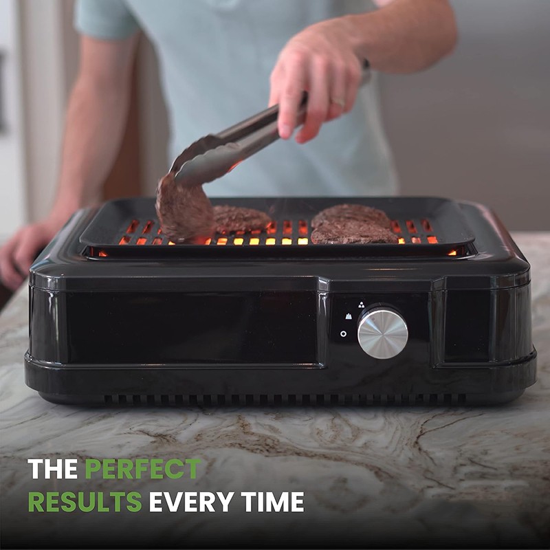 NEW Electric Barbecue Grill Hot Plate Smokeless Indoor BBQ Griddle Table top