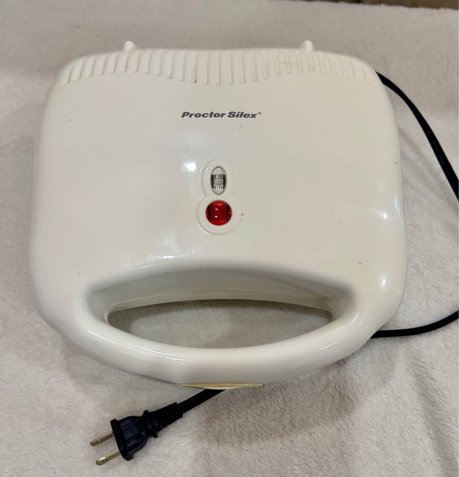 Proctor Silex Sandwich Maker Panini Press Nonstick Grill Tested Works