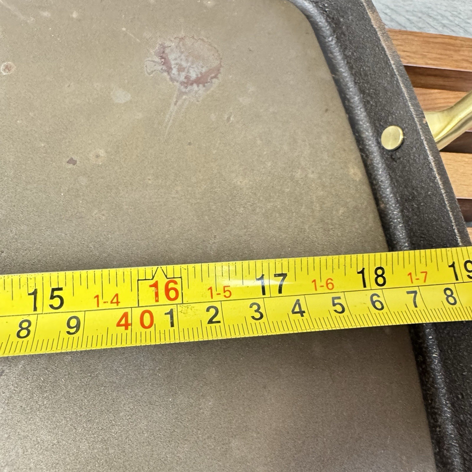 Williams Sonoma Smithey Seasoned Cast Iron Double Burner Griddle Broken Handle