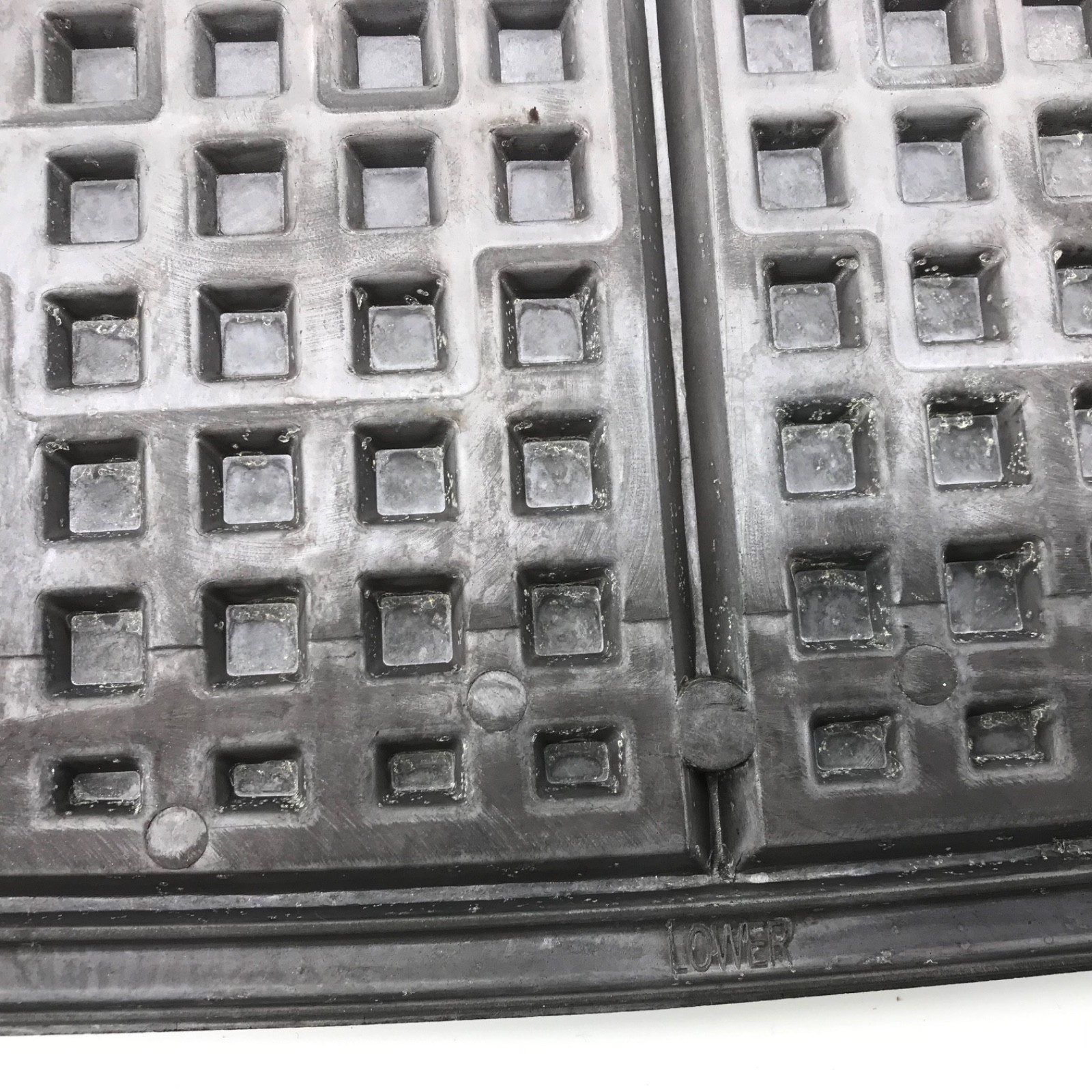 George Foreman EVOLVE Electric Grill Griddle Waffle Plates SK-2610 Upper & Lower