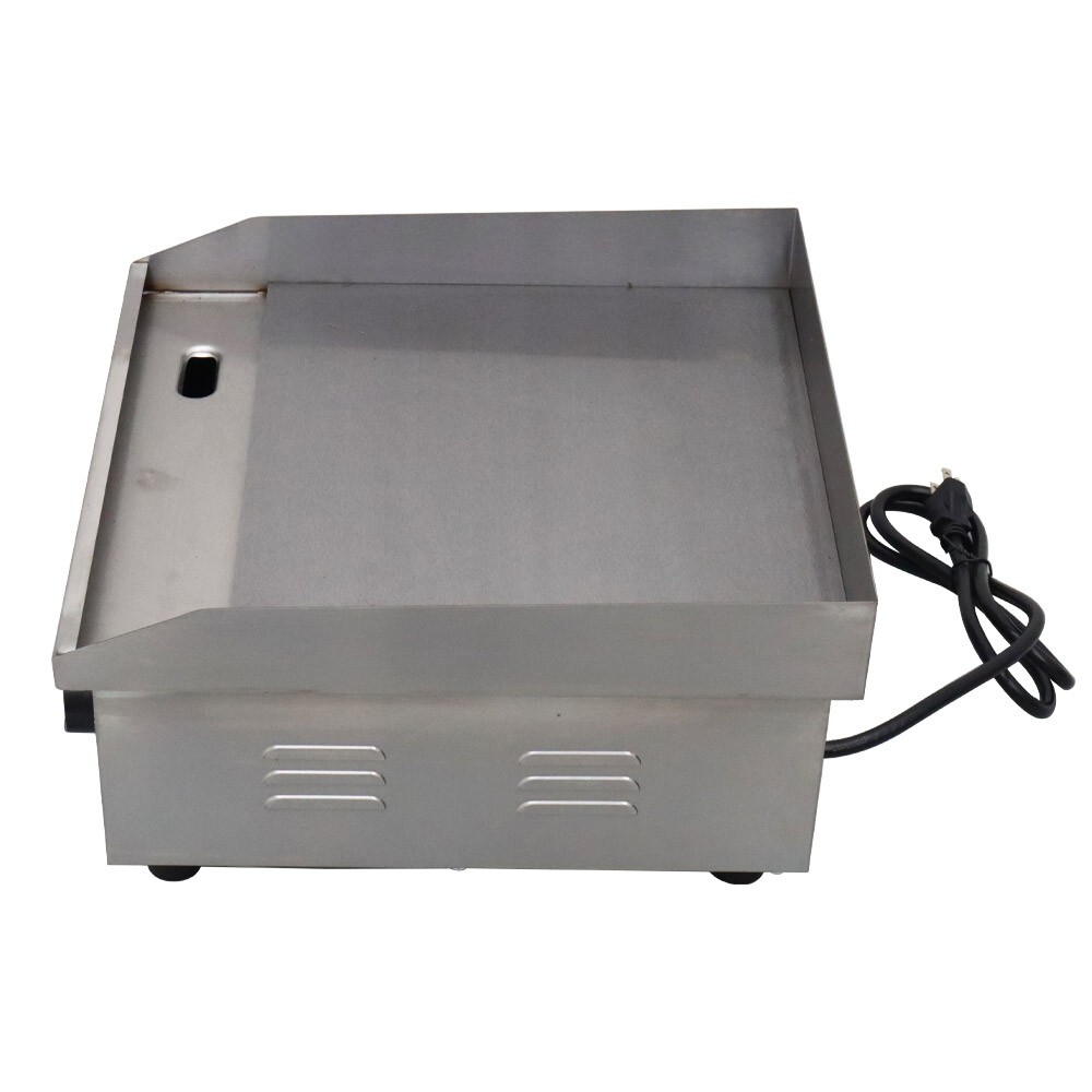 NEW 14″*11.8″ Commercial Electric Griddle Stove 110V Countertop Flat Top Griddle