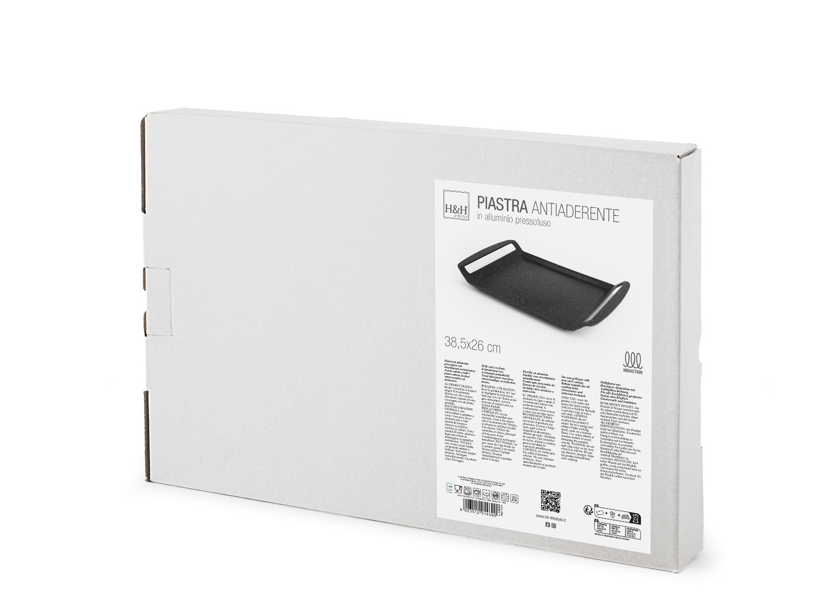 H&h Plate Straightener Die Casting Non-Stick CM 36×26