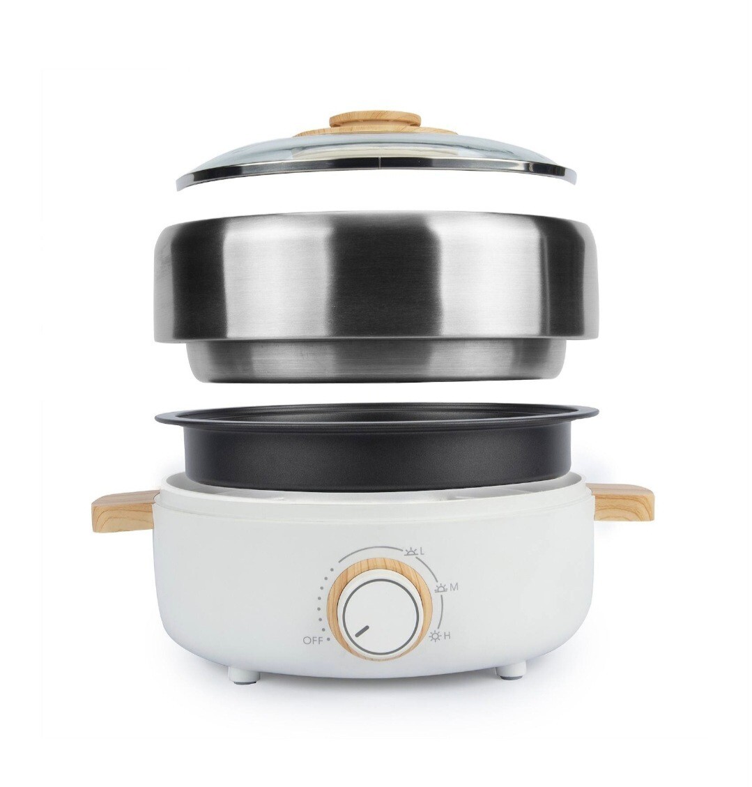 NEW!!! Aroma Whatever Pot with versatile, dual cooking surfaces