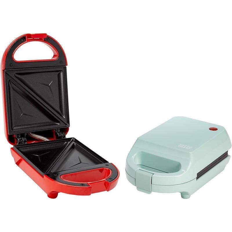 Mini Sandwich Maker 600W Nonstick Grilled Cheese Panini Dual Sided Kitchen New