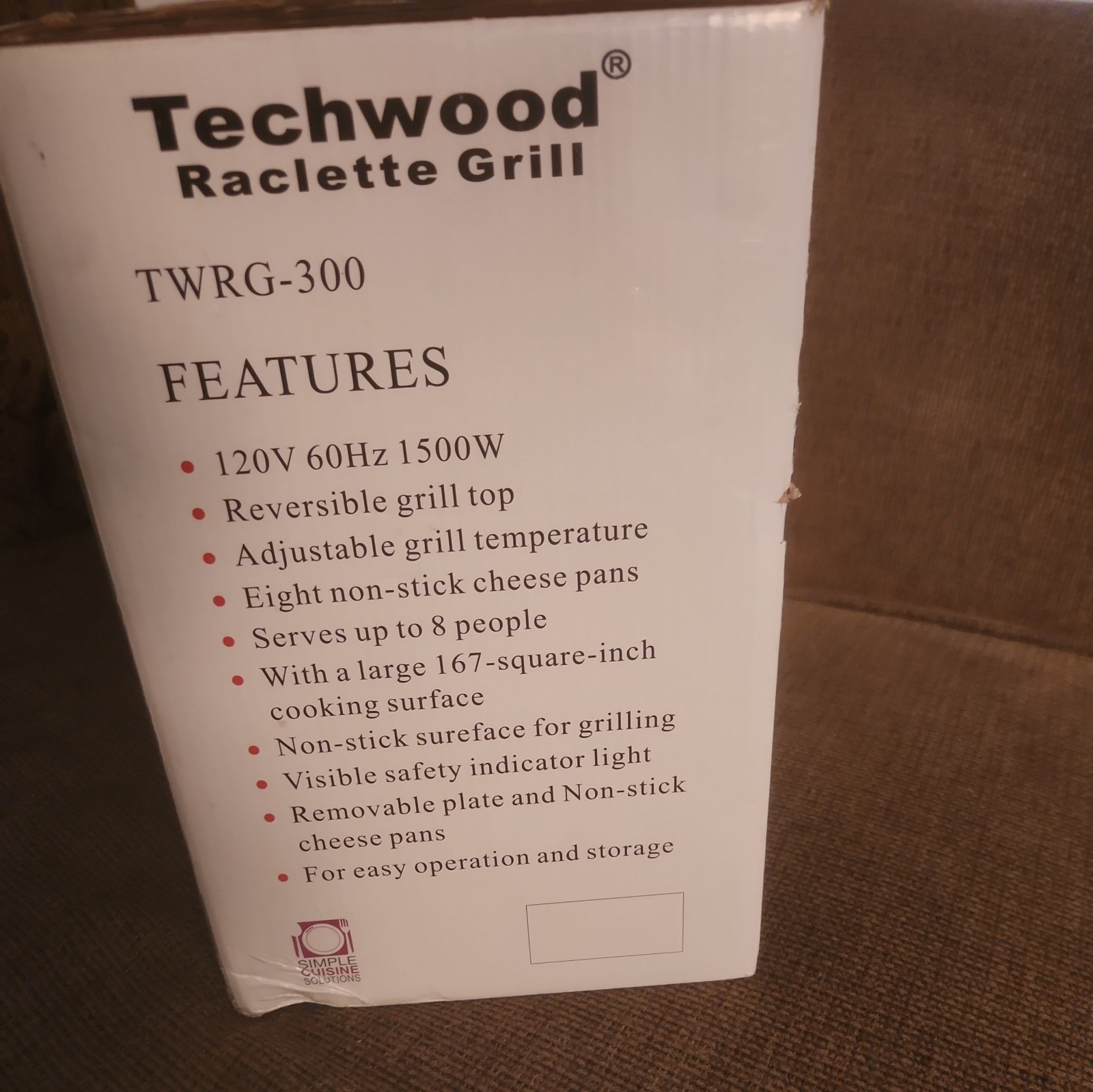 Raclette Table Grill, Techwood Electric Indoor Grill Korean BBQ Grill * Read