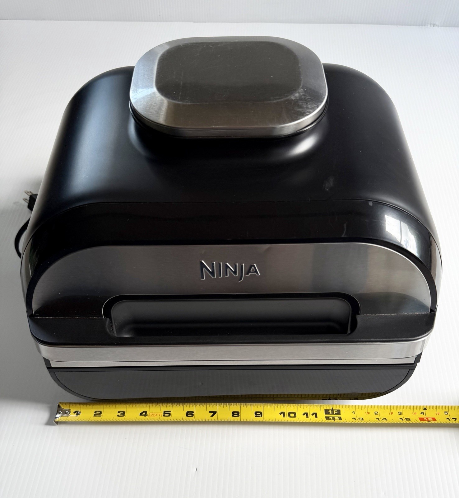 Ninja Foodi Smart XL Indoor Grill 6 in 1 Air Fryer Silver/Black FG551 S5, Works