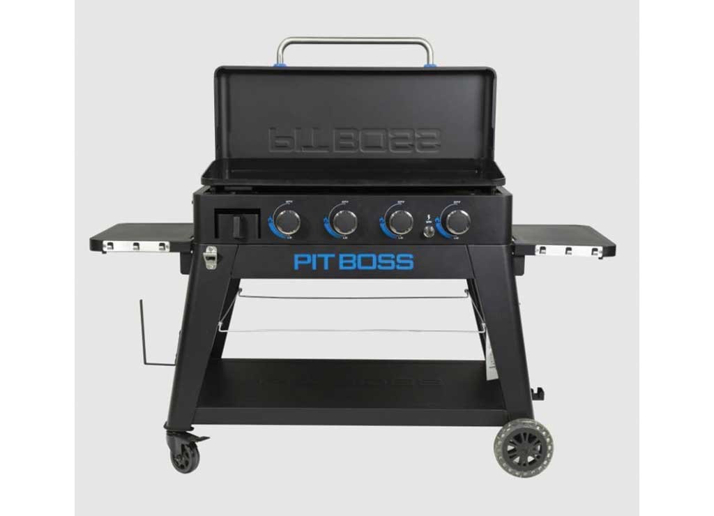 Pit Boss 10782 PB4BGD2 Ultimate 4-Burner Portable Gas Griddle with Lift-Off Top