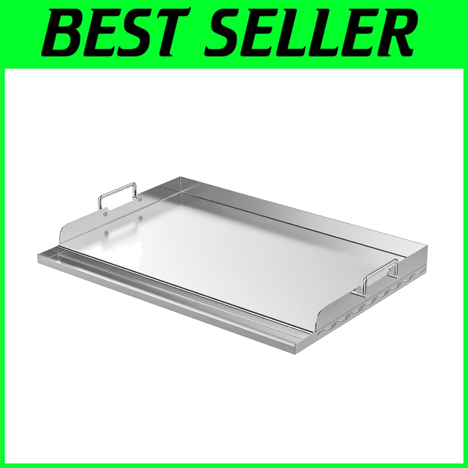 Universal Stainless Steel Griddle – Indoor/Outdoor Cooking`
