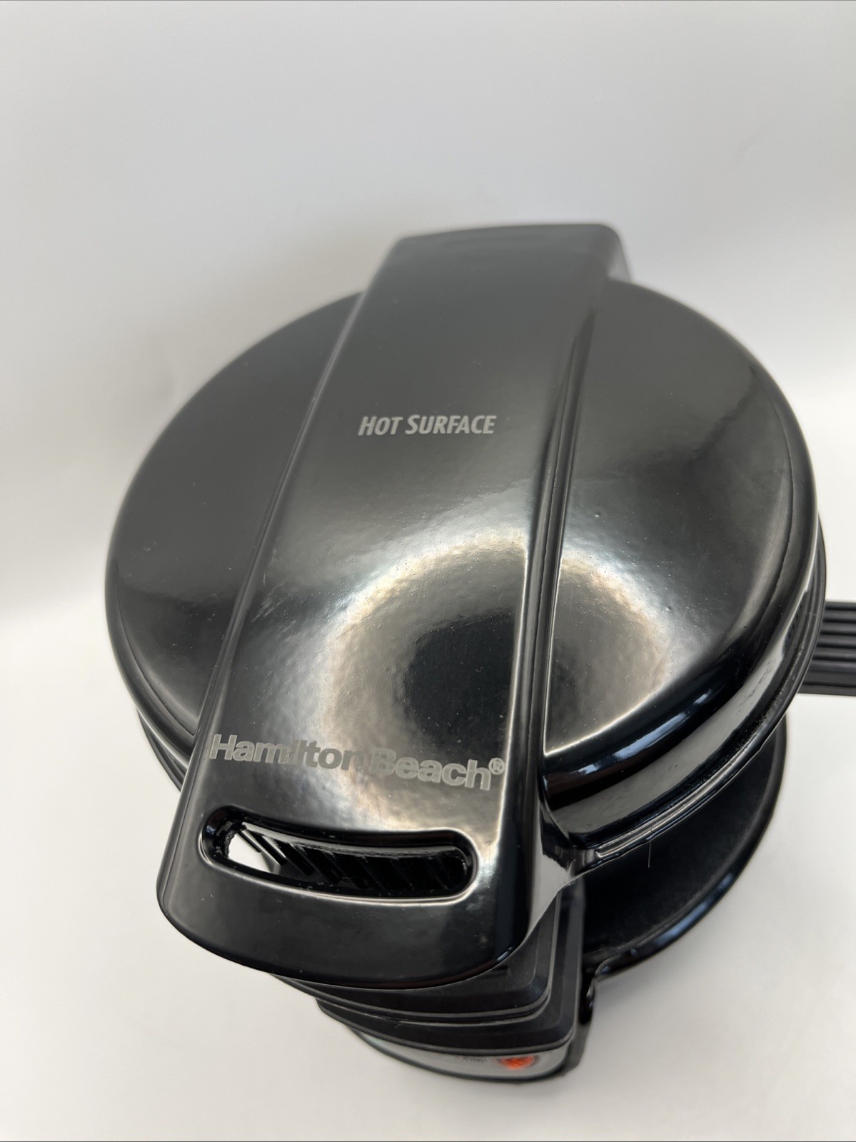 Hamilton Beach 25477 Breakfast Sandwich Maker – Black Egg Bacon English Muffin