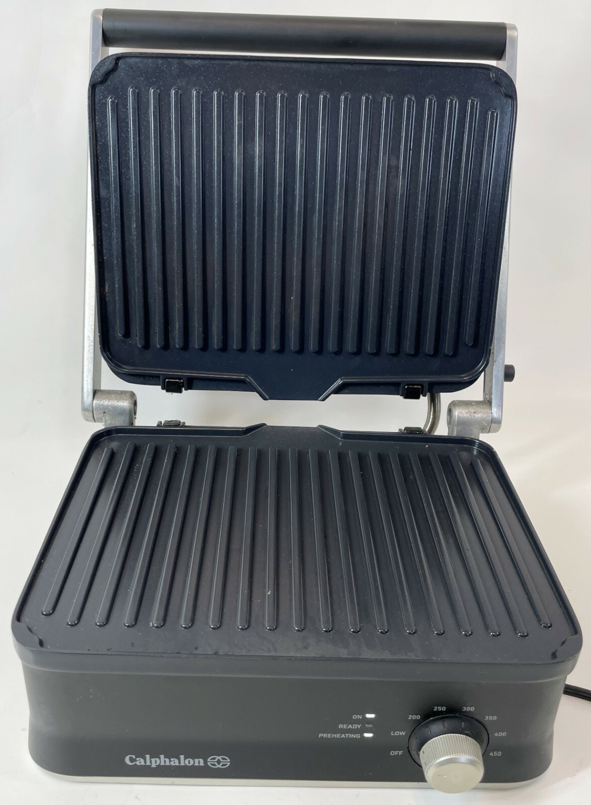 Calphalon Black CKCLIG3 Nonstick Ceramic Precision Control Multi Grill Press