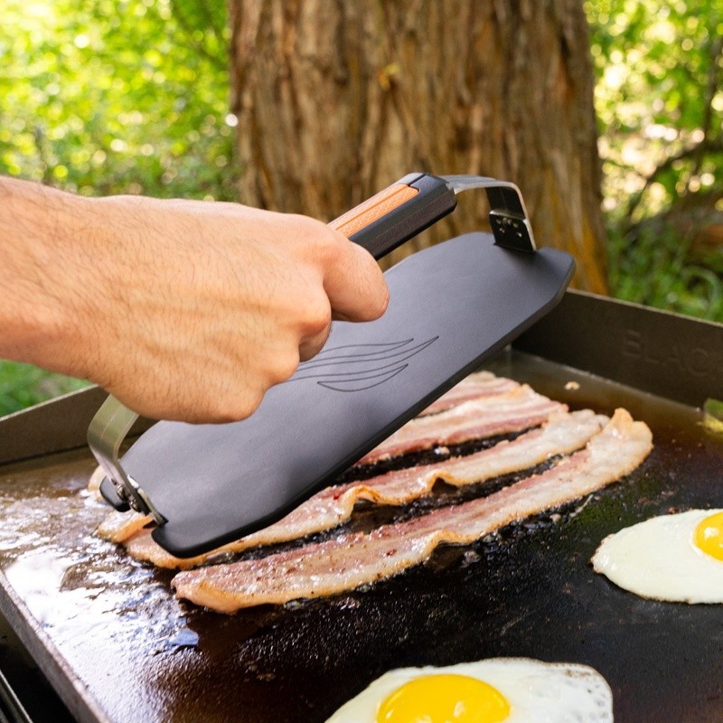 Adventure Ready Griddle Press Non-Slip Heat Resistant Handle BBQ Camping New