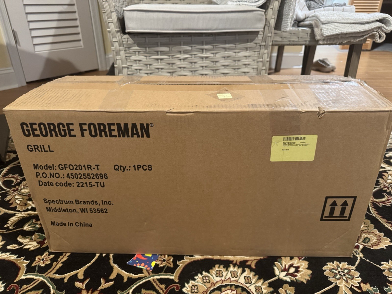 George Foreman GFO201R Electric