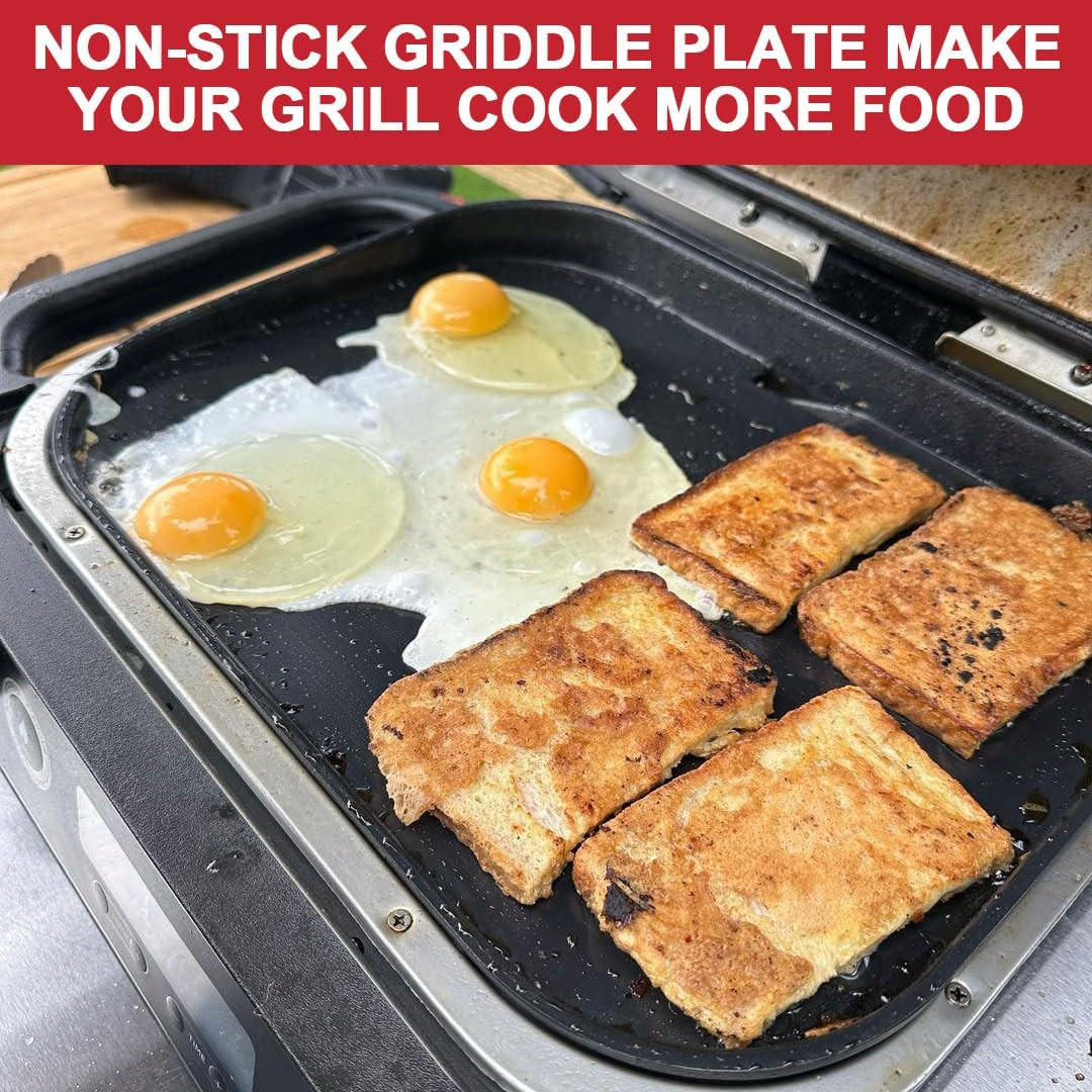 Griddle Plate for Ninja Woodfire Pro Connect XL Grill OG800 OG900 Series, Flat T