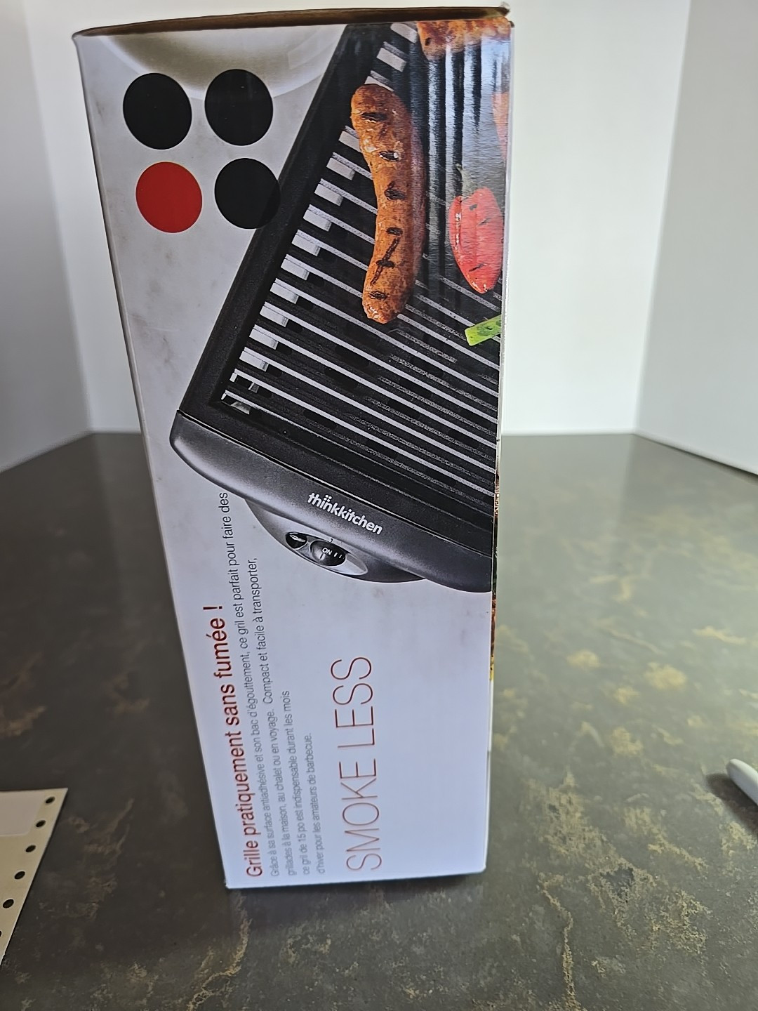 thinkkitchen Electric Indoor Grill Smokeless Nonstick 15” Drip Tray – BRAND NEW!