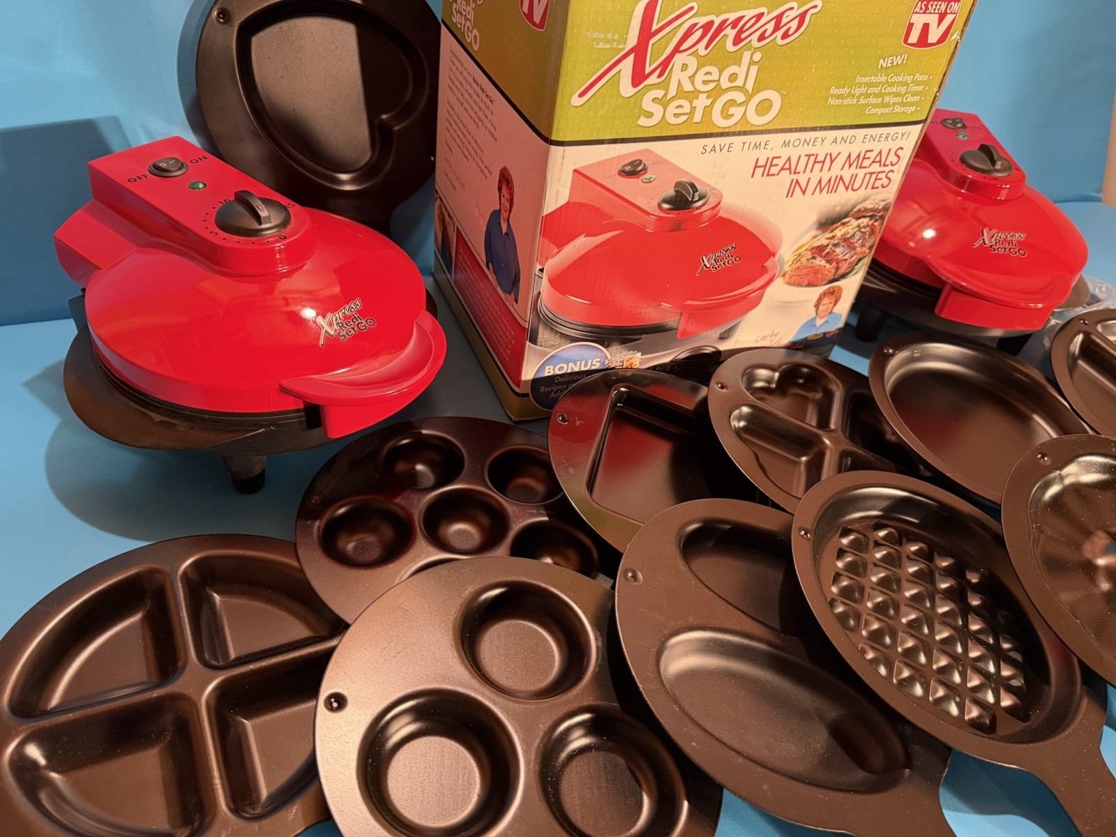 XPRESS REDI SET GO! Cooker Grill Replacement Pieces (YOU PICK – BUY MORE & SAVE)