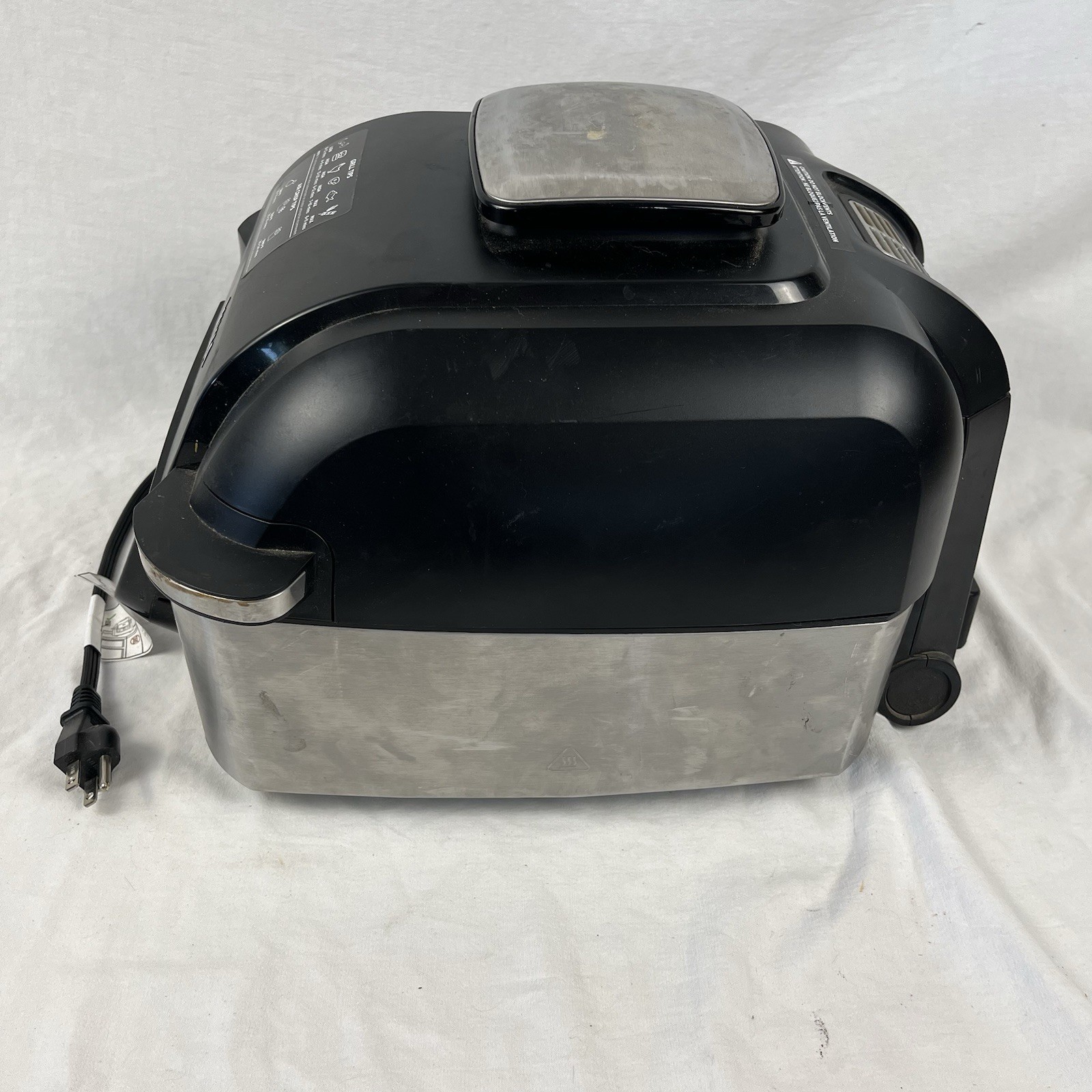 Ninja Air Fry Grill AG302 Food 5-in-1 Indoor Roast Bake TESTED WORKING