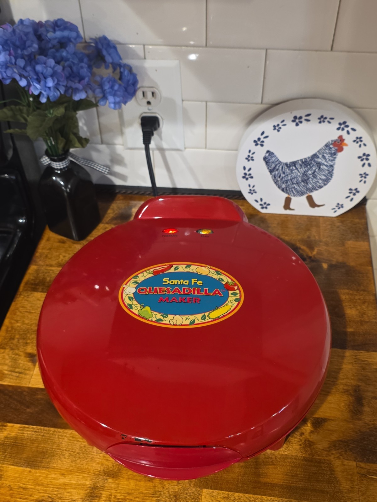 The El Paso Chile Company Red Quesadilla Maker – Used Only a Few Times