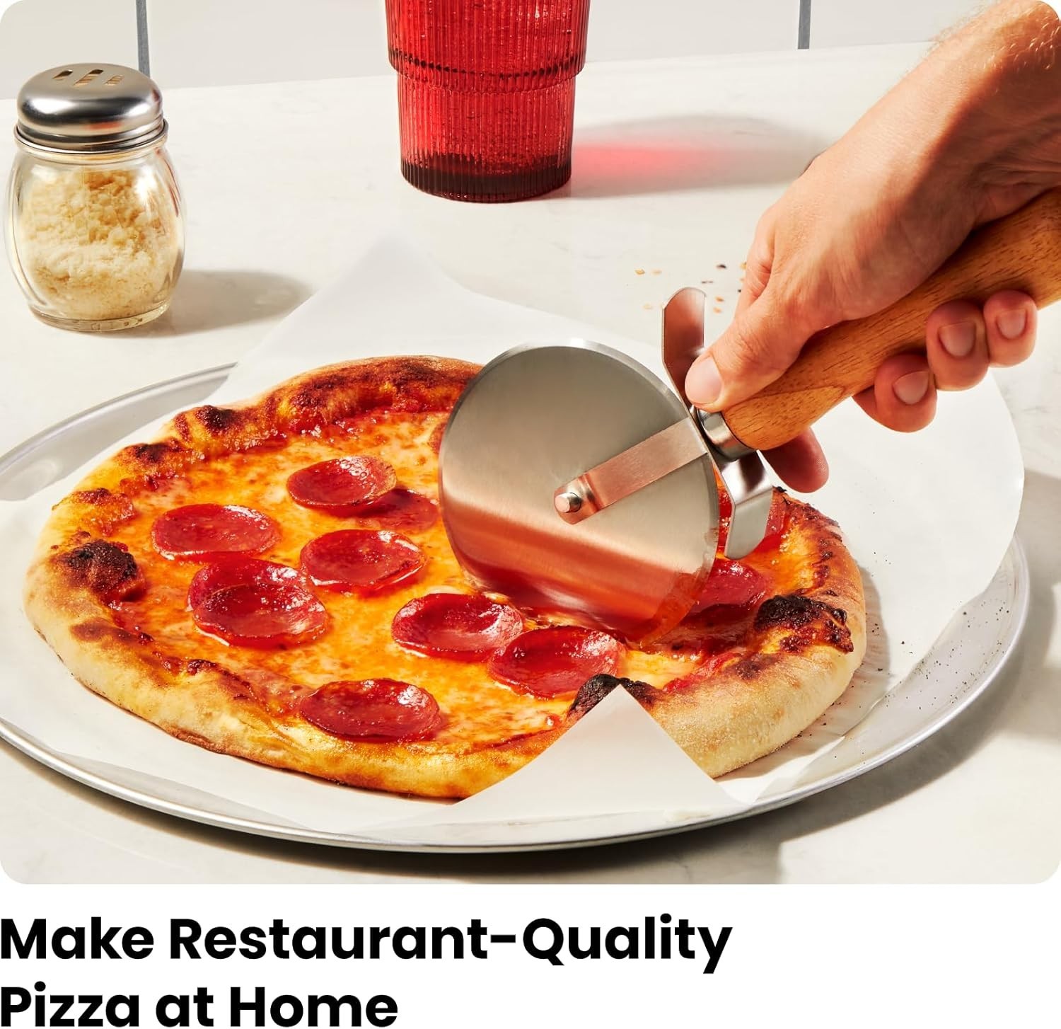 Indoor Pizza Oven – Makes 12 Inch Pizzas in Minutes, Heats up to 800°F – Coun…