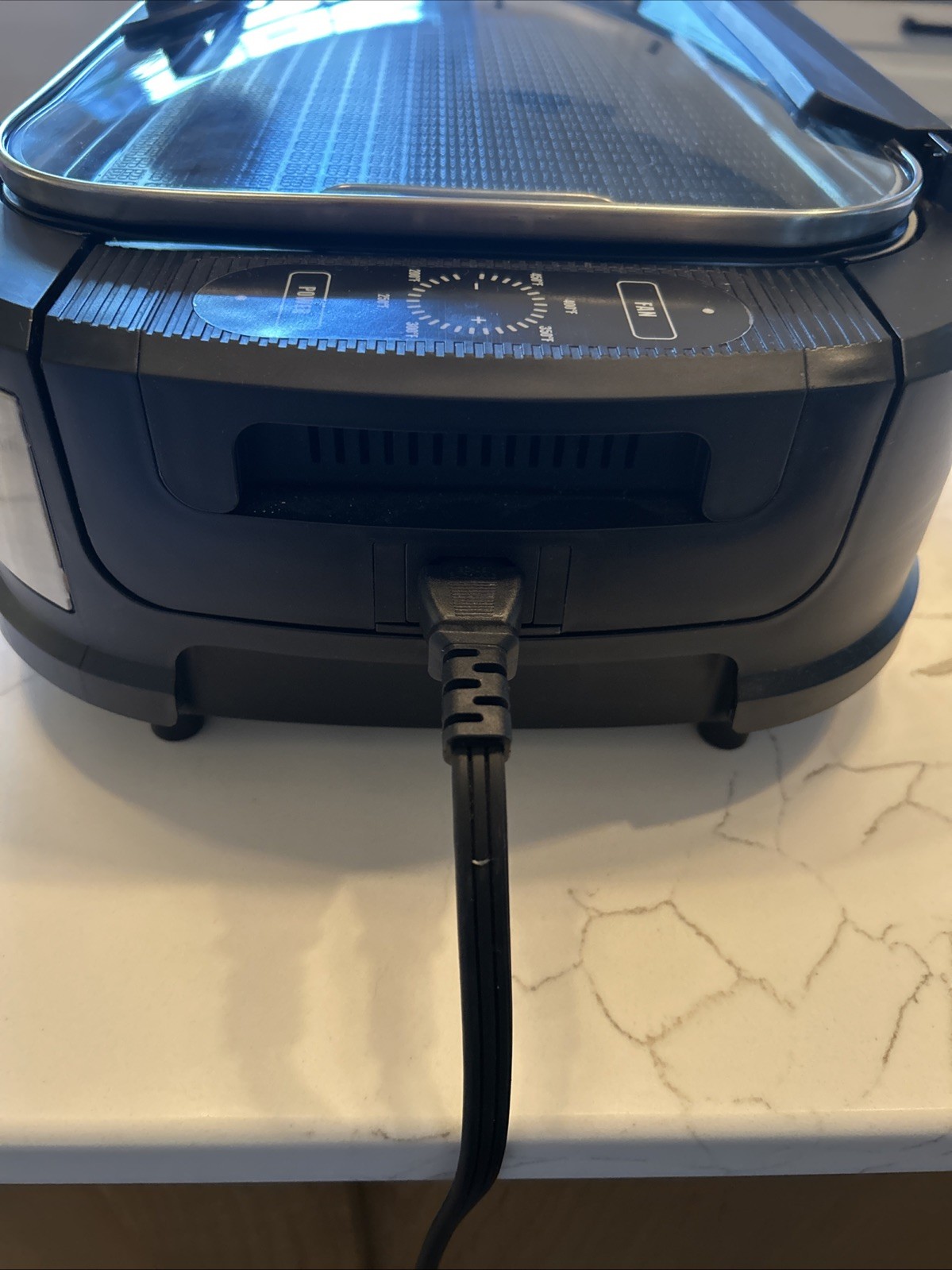 Power XL Indoor Smokeless Grill Pro PG-1500FDR Easy – Very Clean -Tested & Works