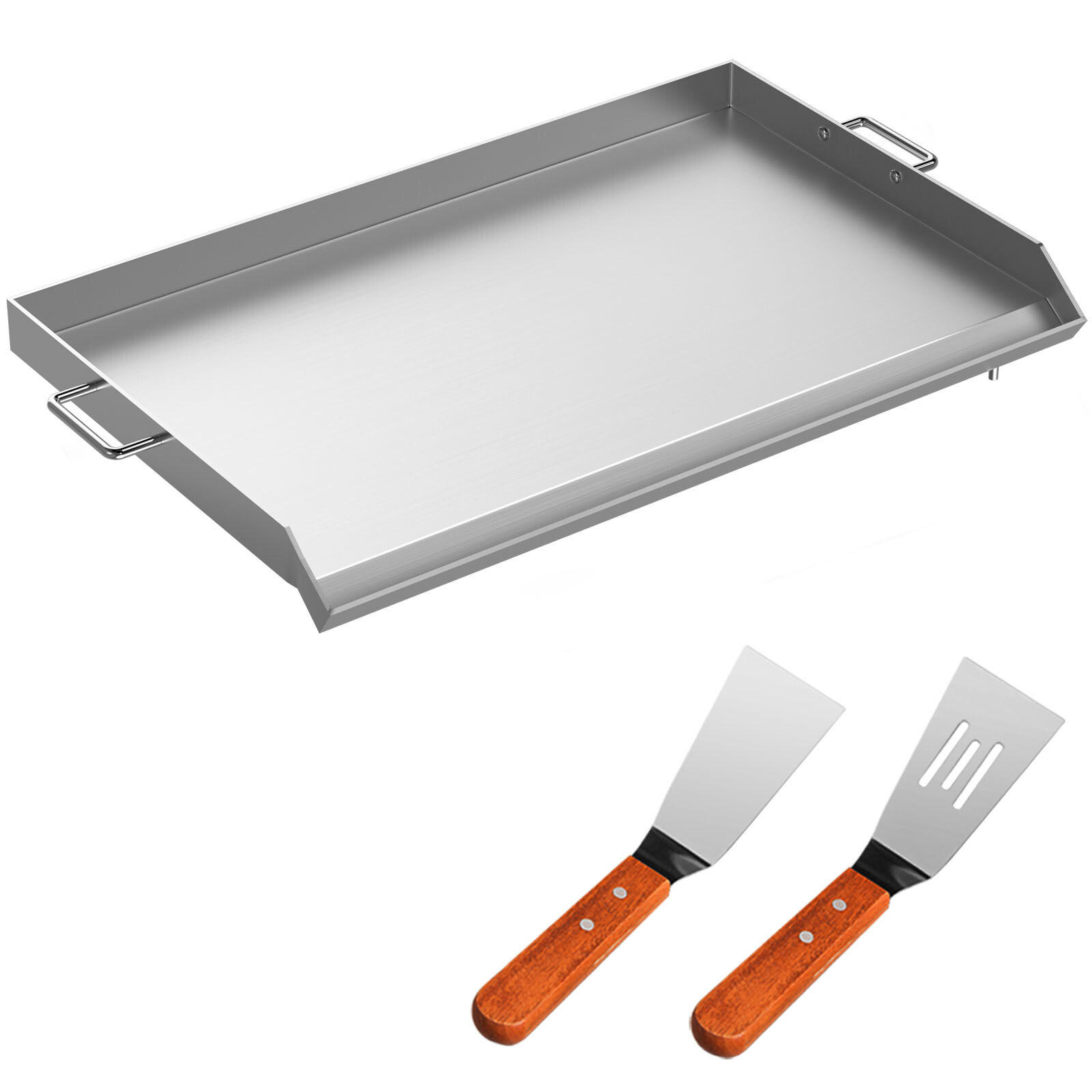 VEVOR Flat Top Griddle Gas Grill Solid Flat Top Grill Stove 32″ x 17″
