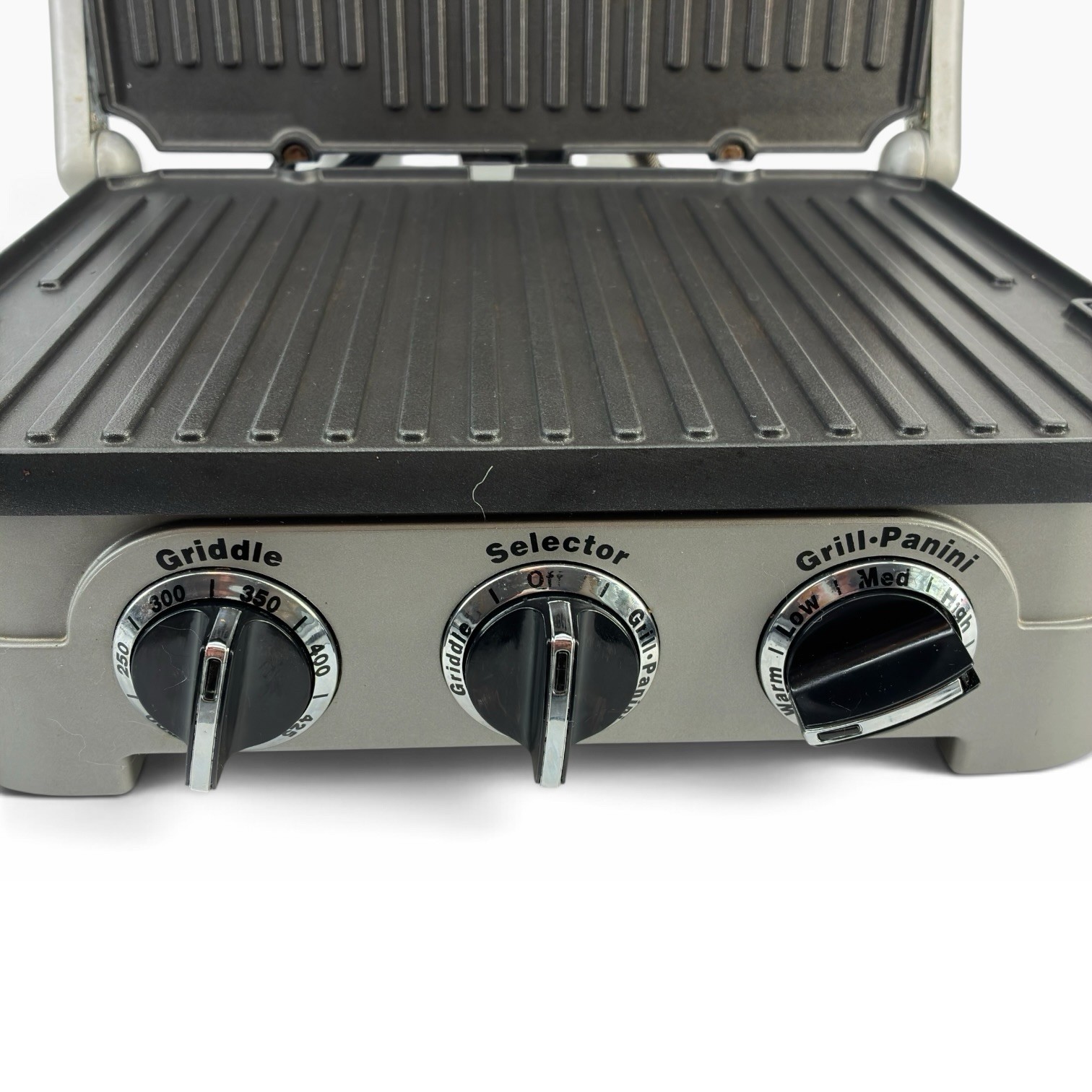 Cuisinart GR-4N 5-in-1 Griddler Grill Panini Press Complete Tested (ST)