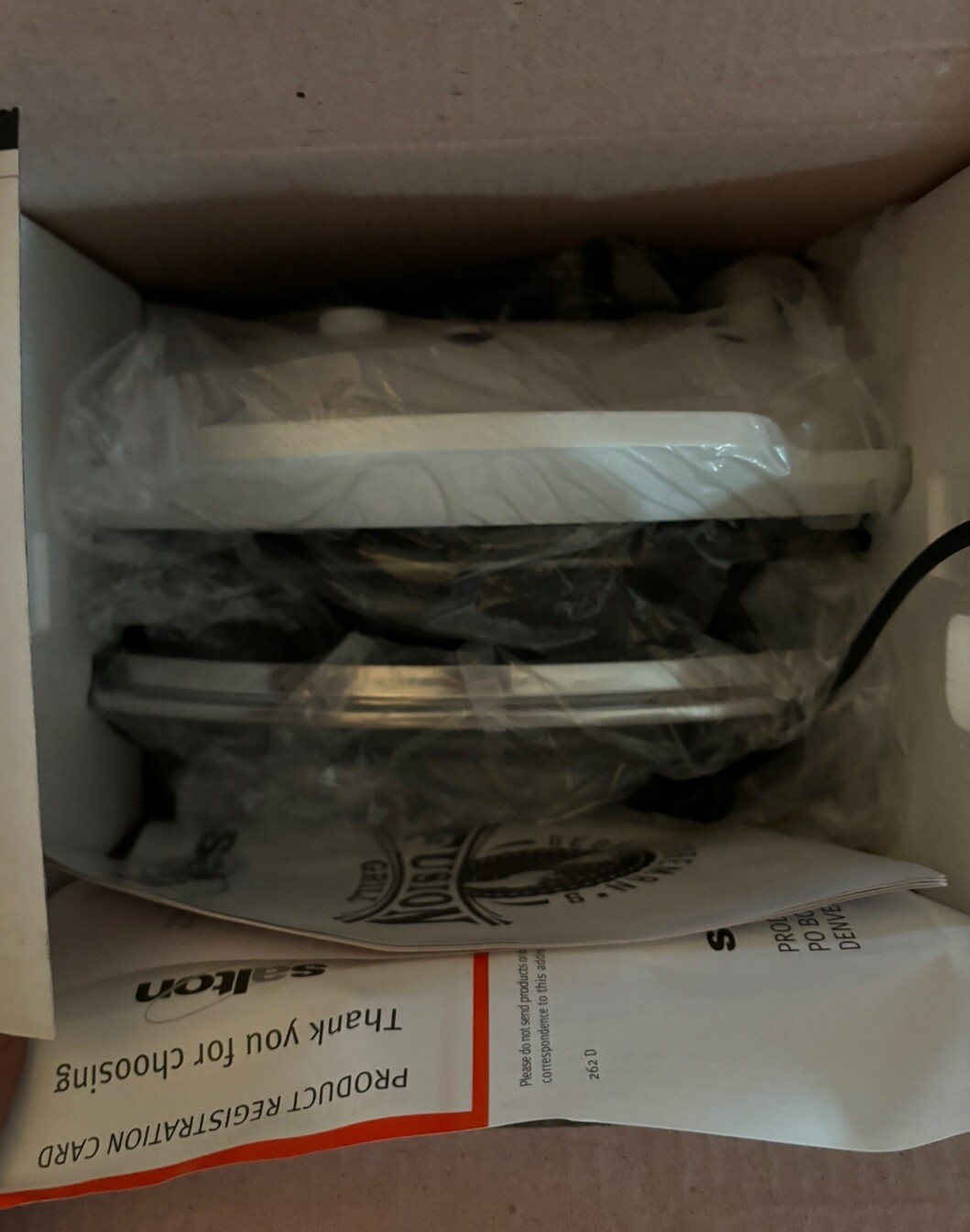 George Foreman Party Time Grill Fusion W/bonus Grill Combo NIB