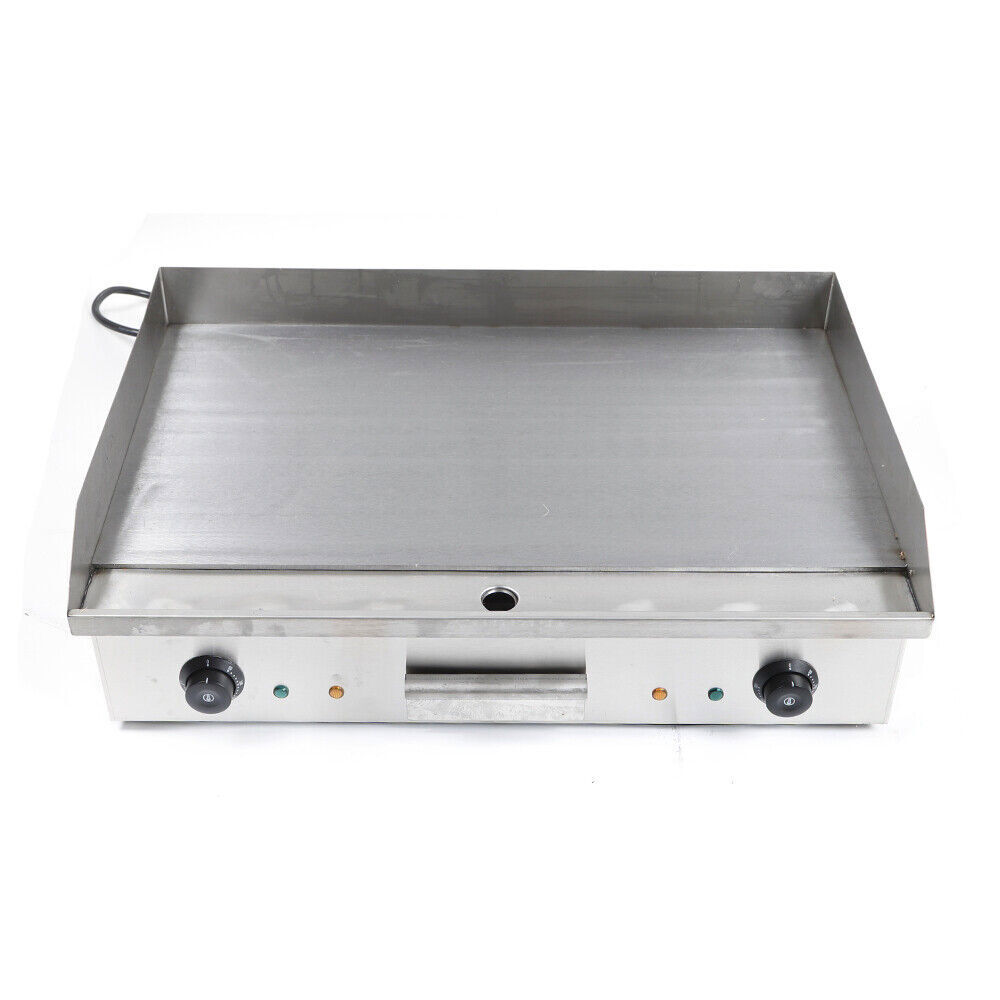 ??4400W 29″ Commercial Electric Countertop Griddle Flat Top Grill Hot Plate BBQ