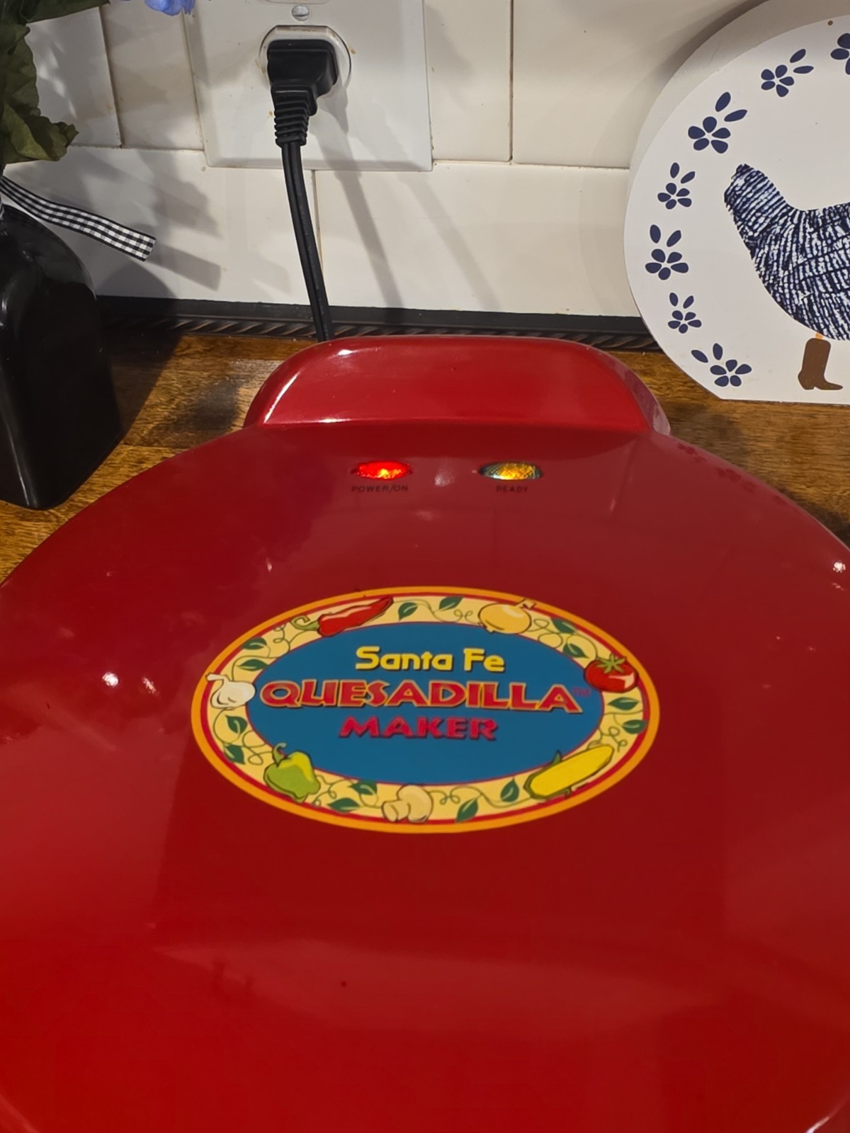 The El Paso Chile Company Red Quesadilla Maker – Used Only a Few Times