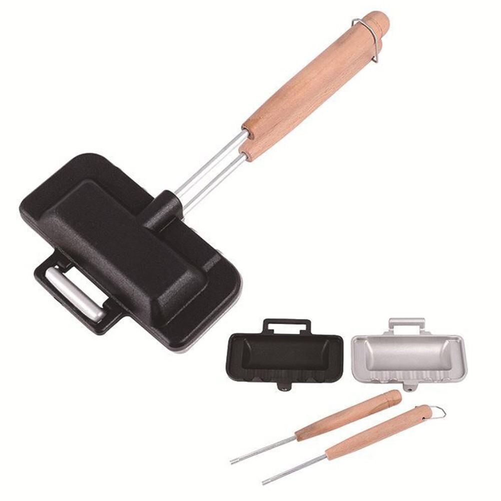 Nonstick Skillet Breakfast Sandwich Maker Hot Dog Toaster Egg Panini Press Pan