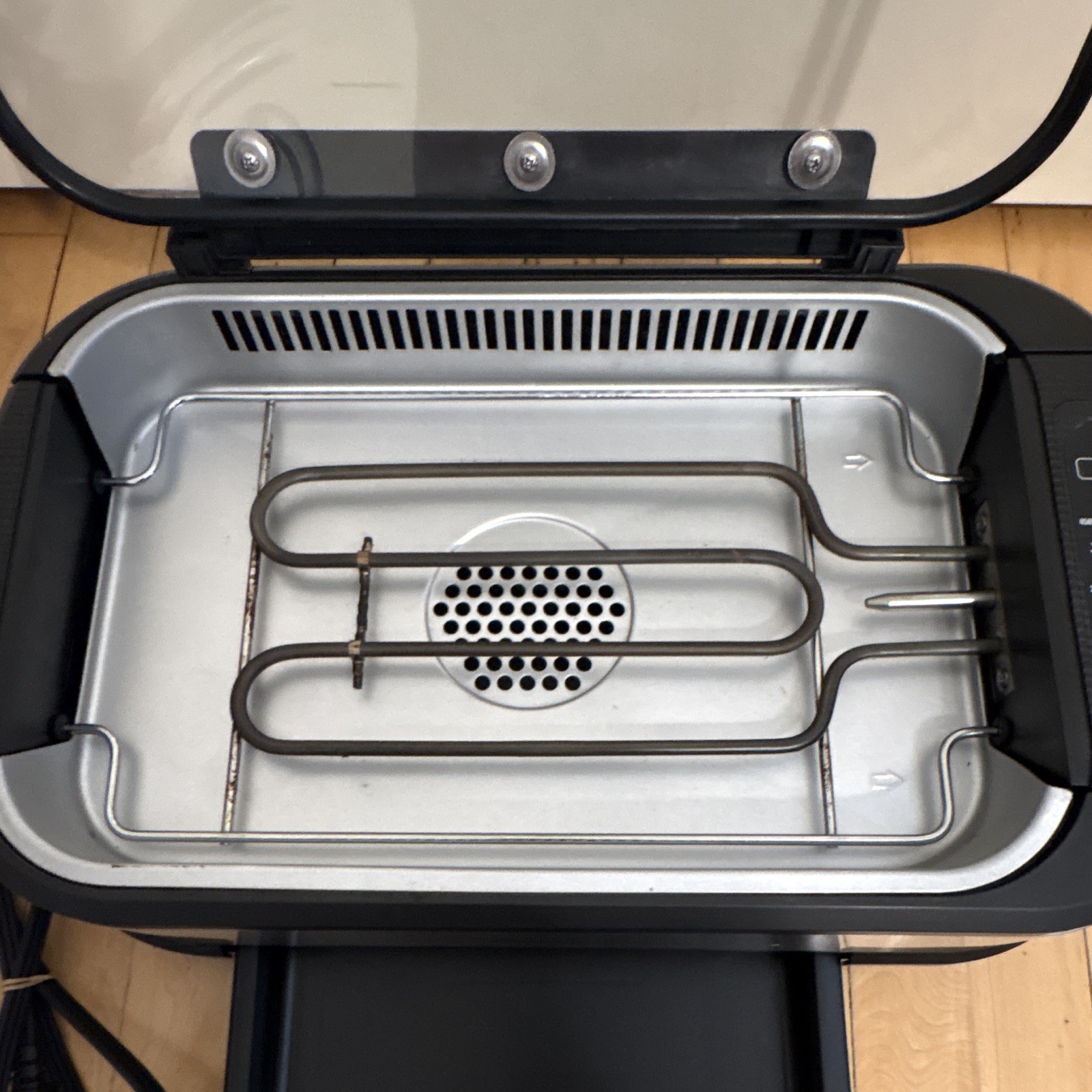 PowerXL Smokeless Indoor Electric Grill 1500W Temp Control PG1500FDR