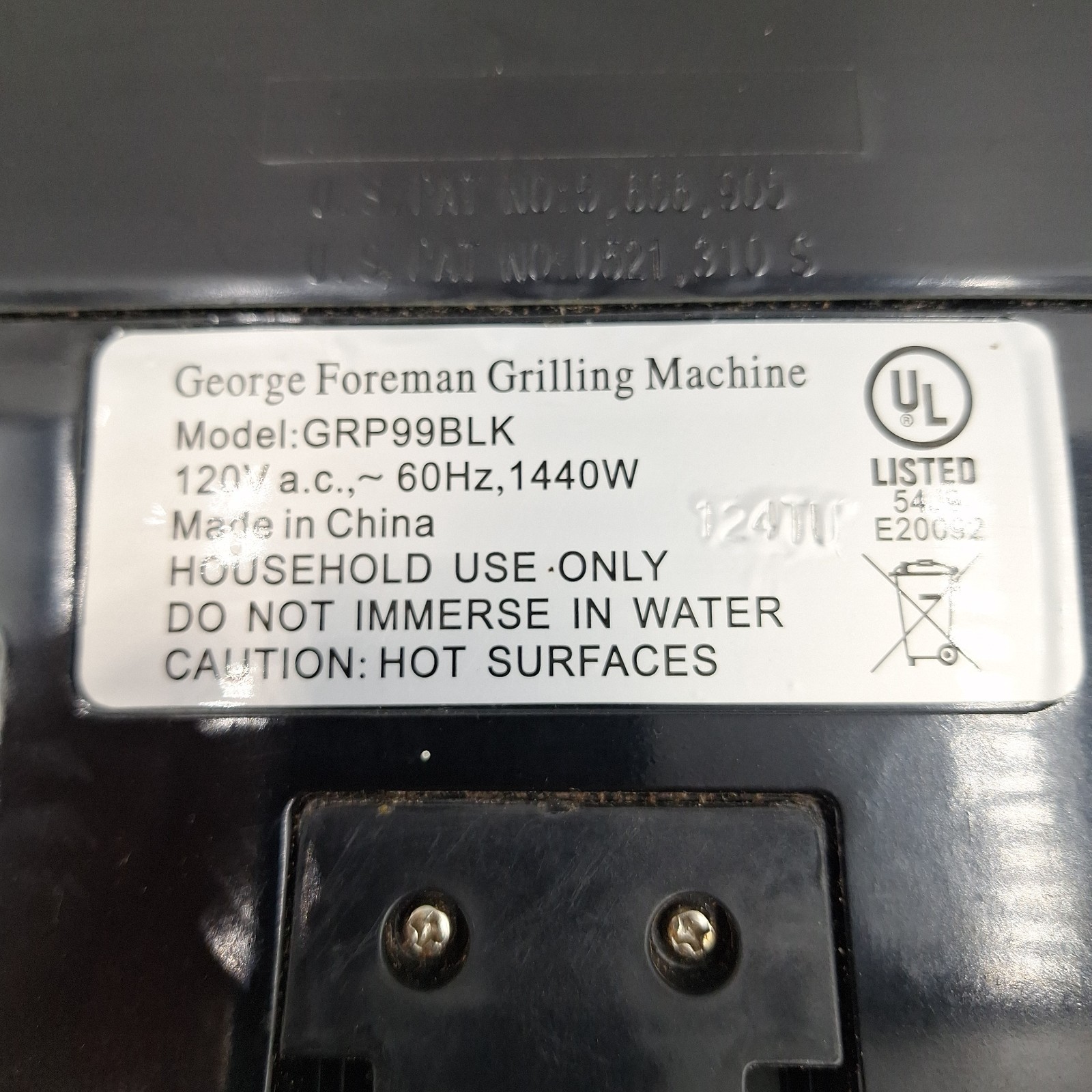 George Foreman Lean Mean Fat Grilling Machine Large GRP99BLK Tested