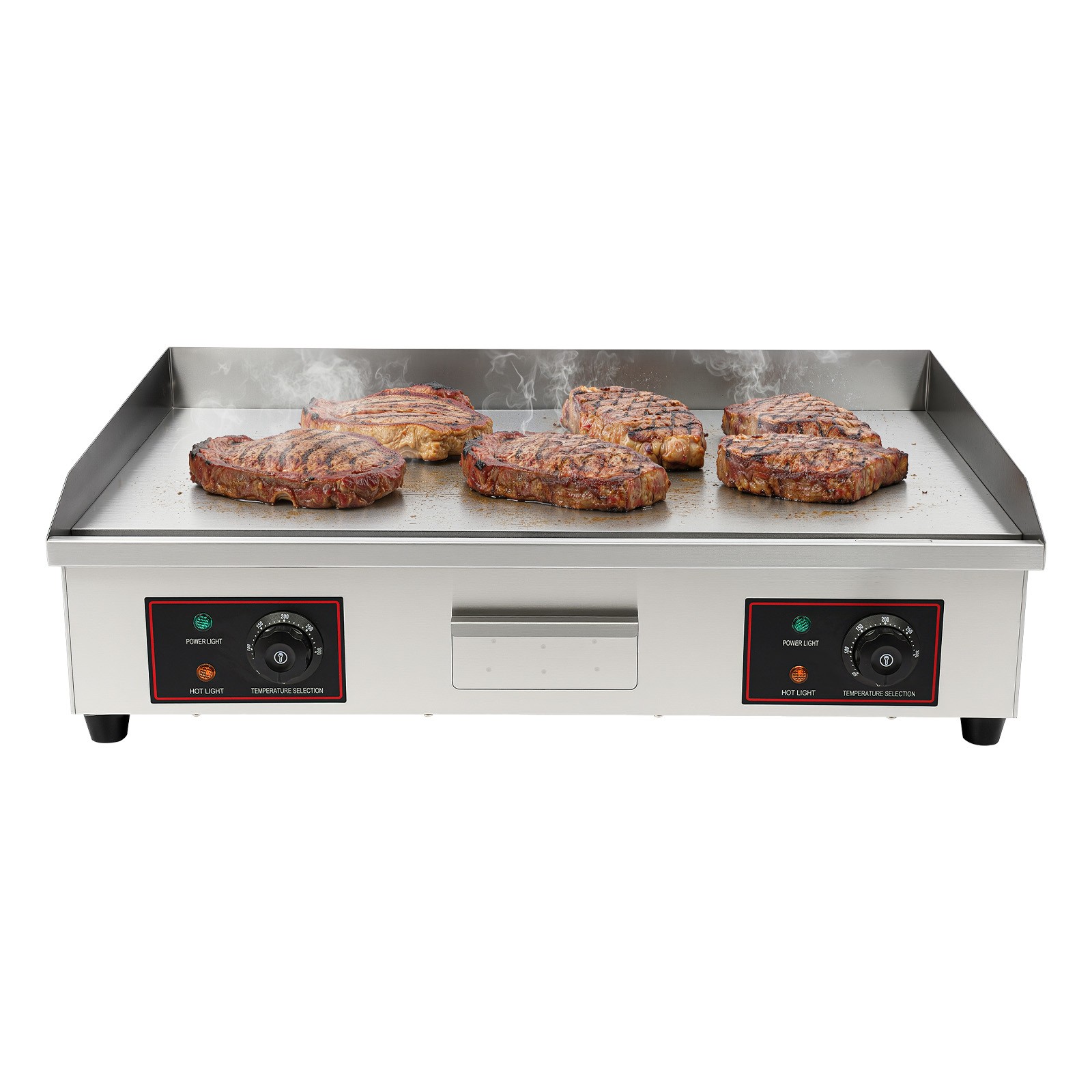 3KW 30″ Commercial Electric Countertop Griddle Grill BBQ Flat Top Heating Plate