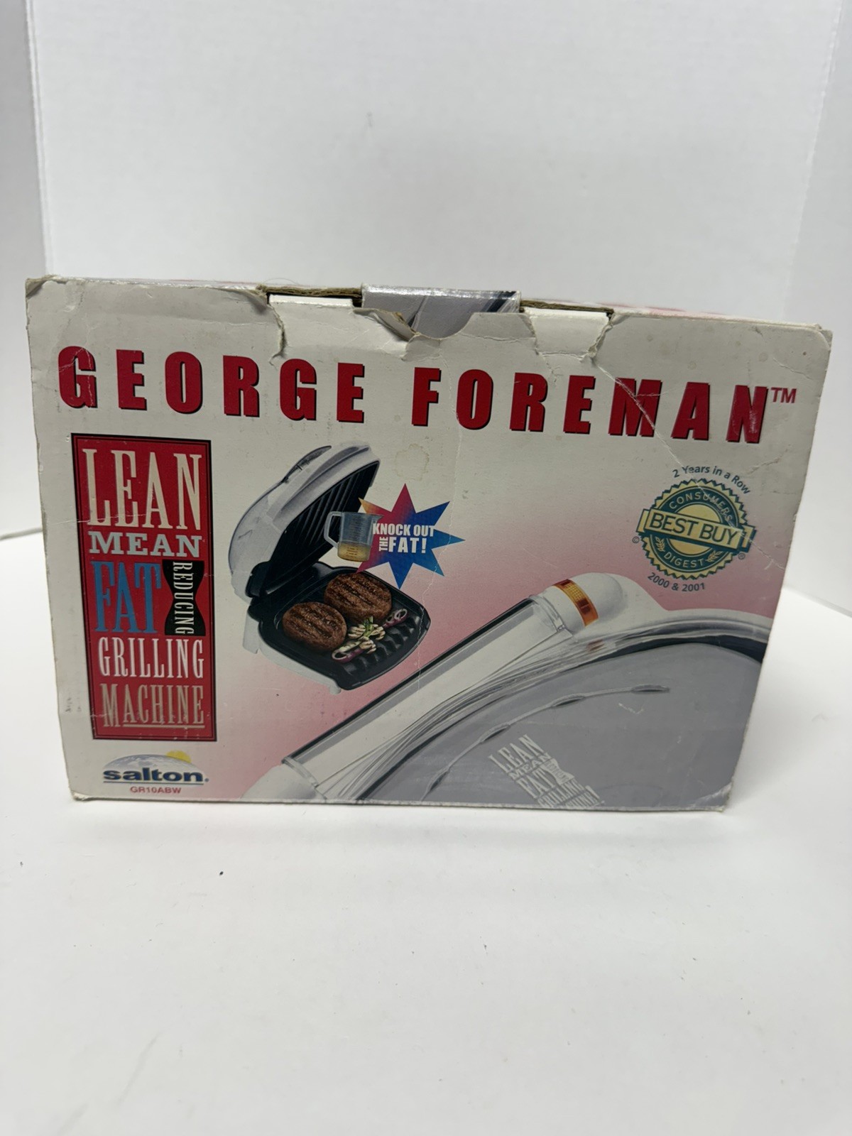 George Foreman lean mean Grilling Machine Model GR10ABW