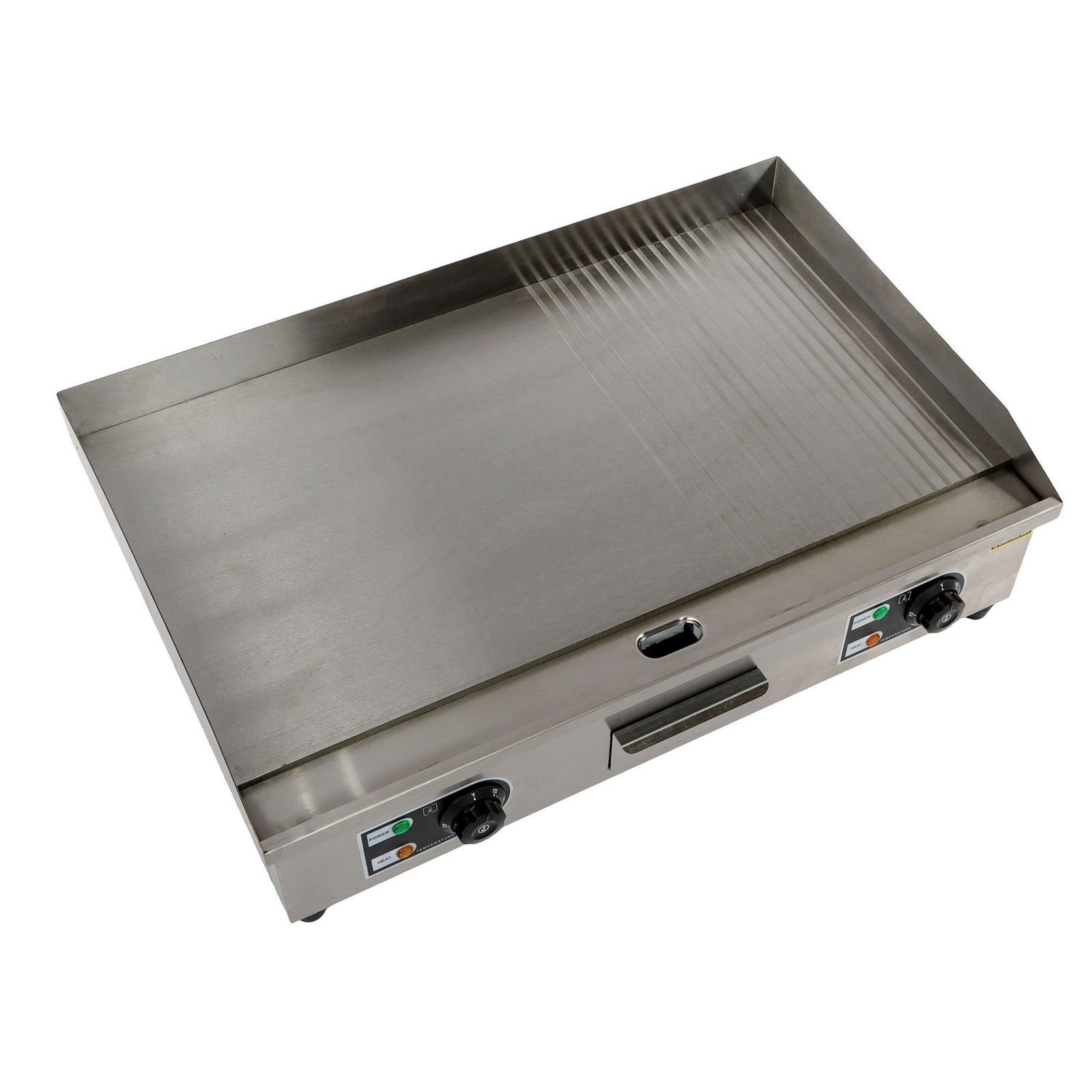 30″ Flat Top Electric Grill 3000W Commercial Griddle Stainless Steel Countertop