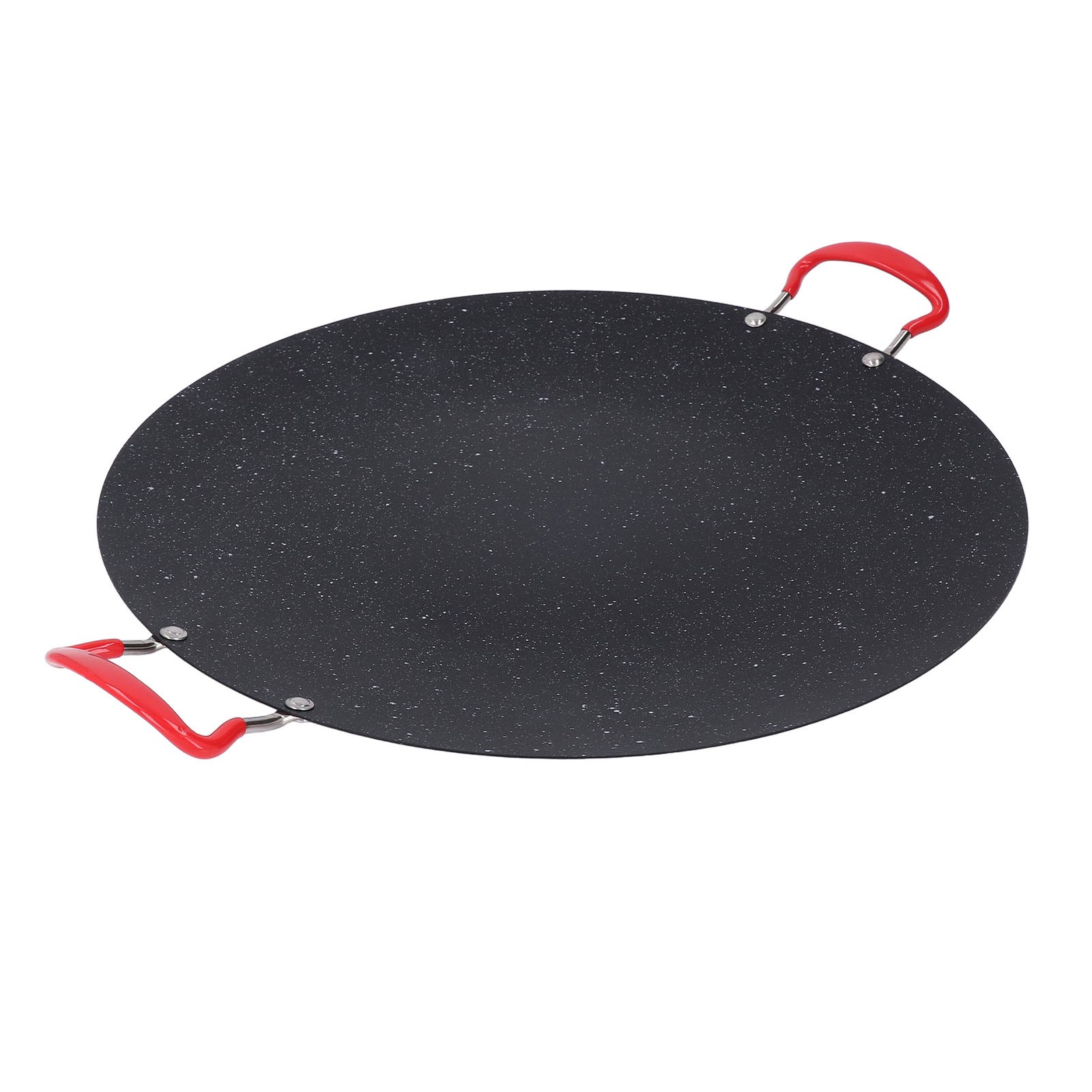 Portable BBQ Grill Flat Pan Lightweight Ideal For Outdoor Use Iron Recommended